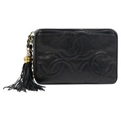 Camera Vintage in black leather