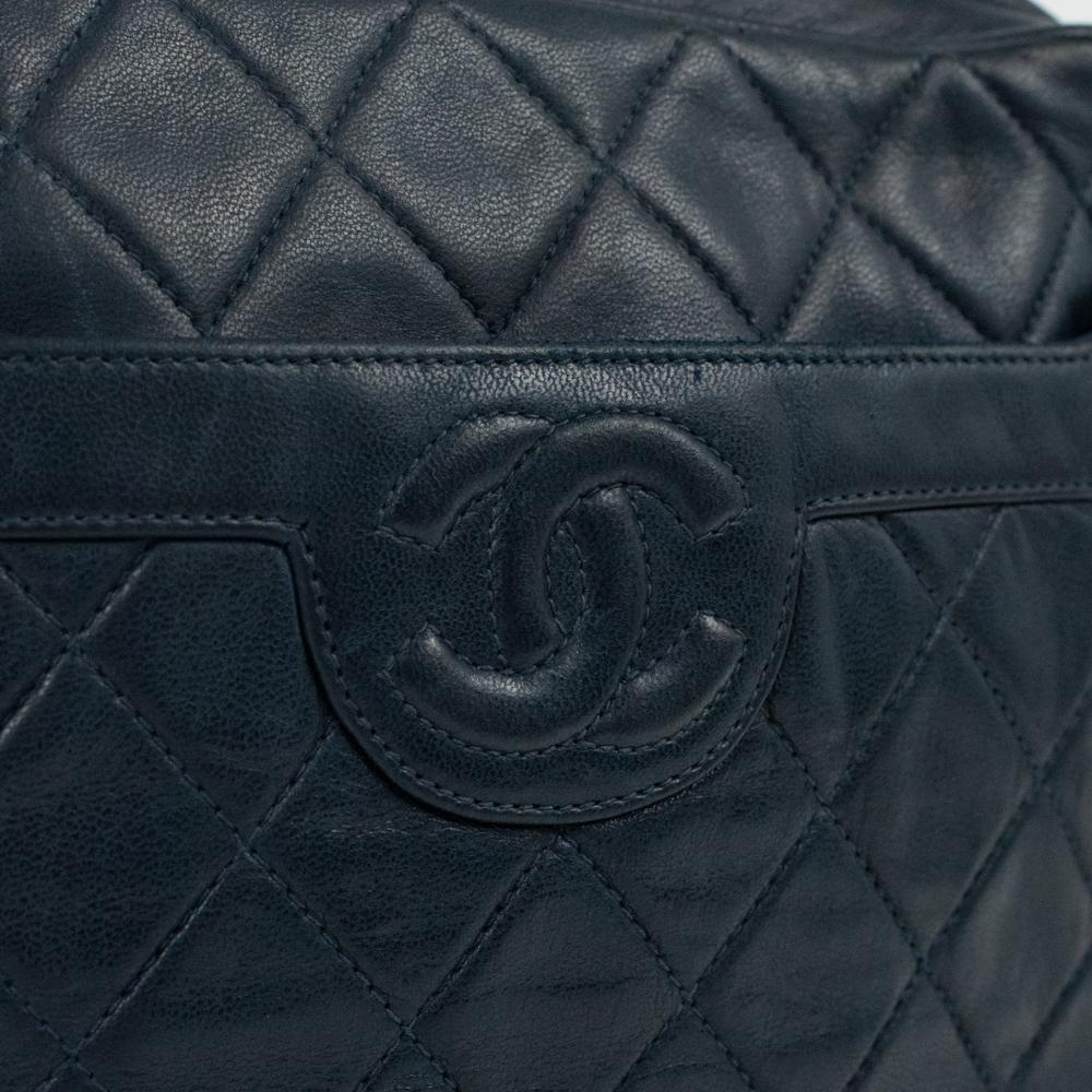 - Designer: CHANEL
- Model: Camera Vintage
- Condition: Good condition. Sign of wear on Leather, Minor sign of wear on base corners, Slight marks on interior
- Accessories: Strap (Non Removable & Non Adjustable)
- Measurements: Width: 23cm, Height: