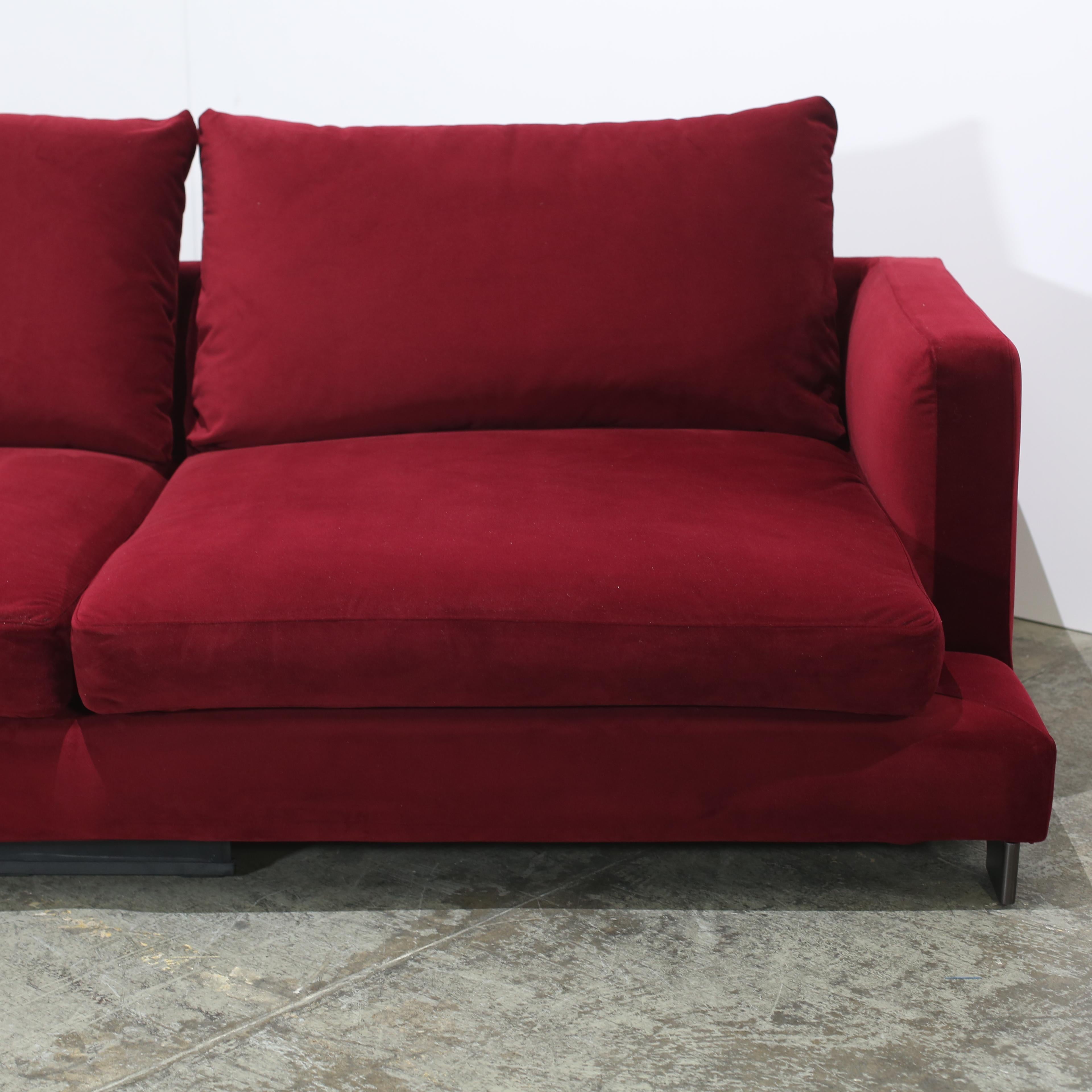 XXIe siècle et contemporain Camerich 3 Seater Lazytime Plus Sofa en vente