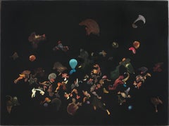 "SCINTILLATORE" Quadro astratto di Cameron Michel, 36" x 48" pollici