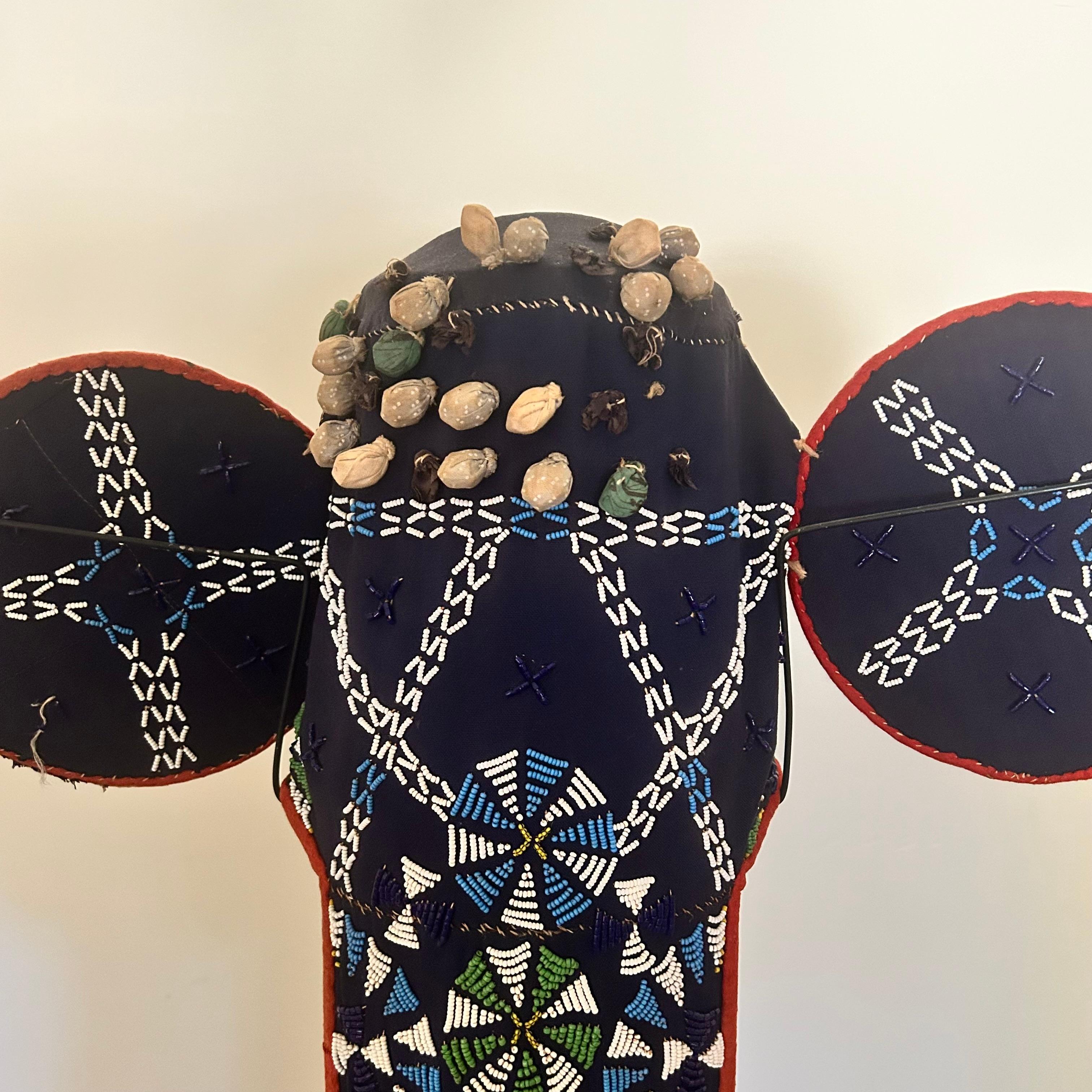 Masque d'éléphant Bamileke du Cameroun datant du début du 20ème siècle en vente 3