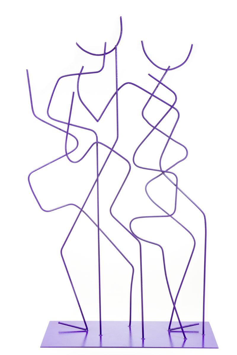 Camey McGilvray Abstract Sculpture - In the Mood (Jitterbug Dancers)