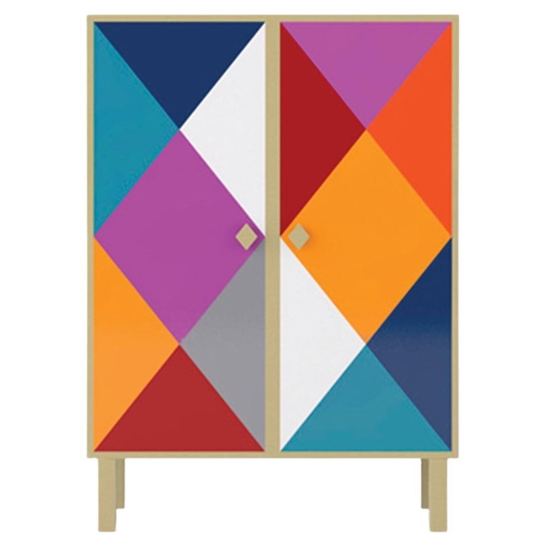 Camicia Corta Cabinet in Powder-Coated Aluminum by altreforme