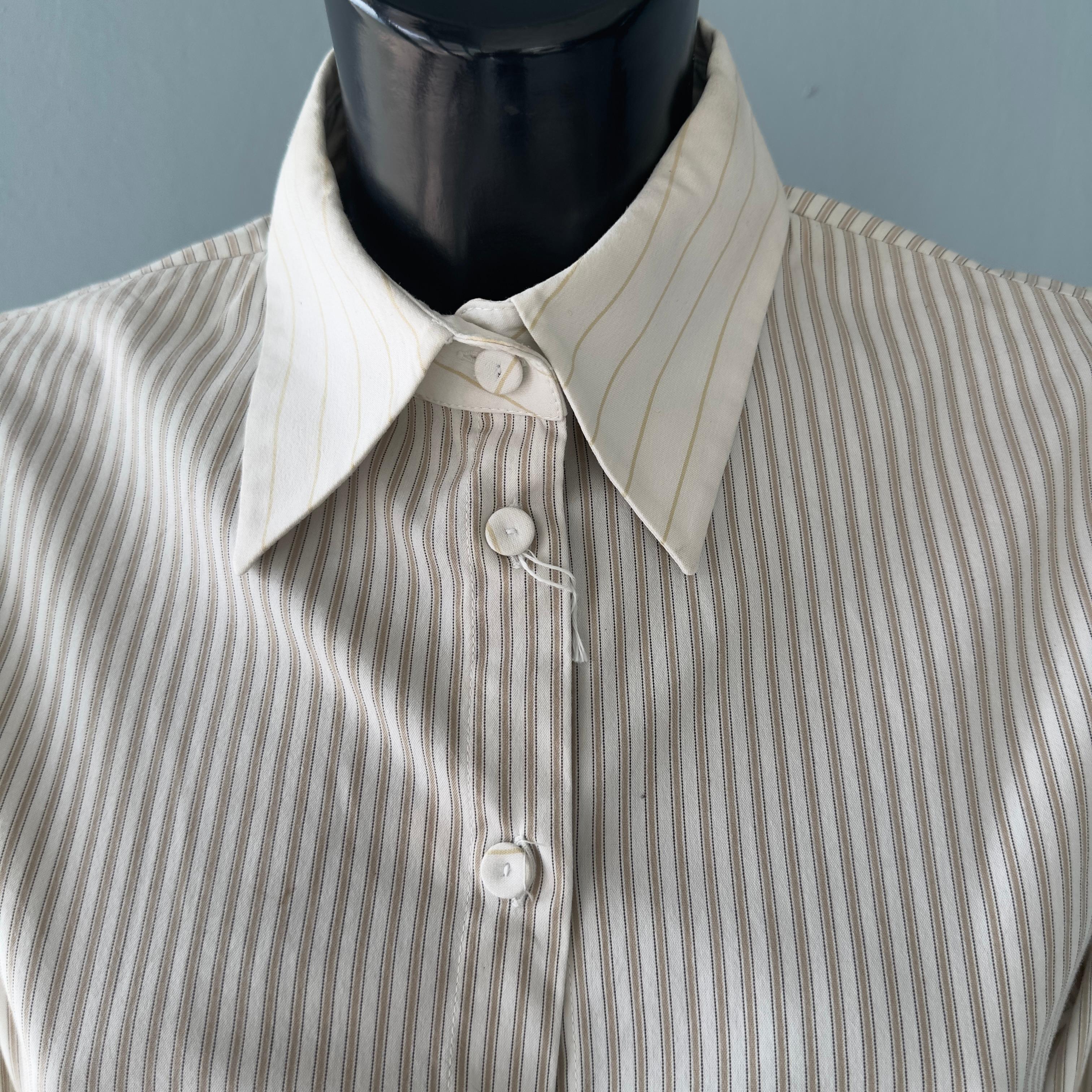 Ferre' 70s striped shirt In Excellent Condition For Sale In Basaluzzo, IT