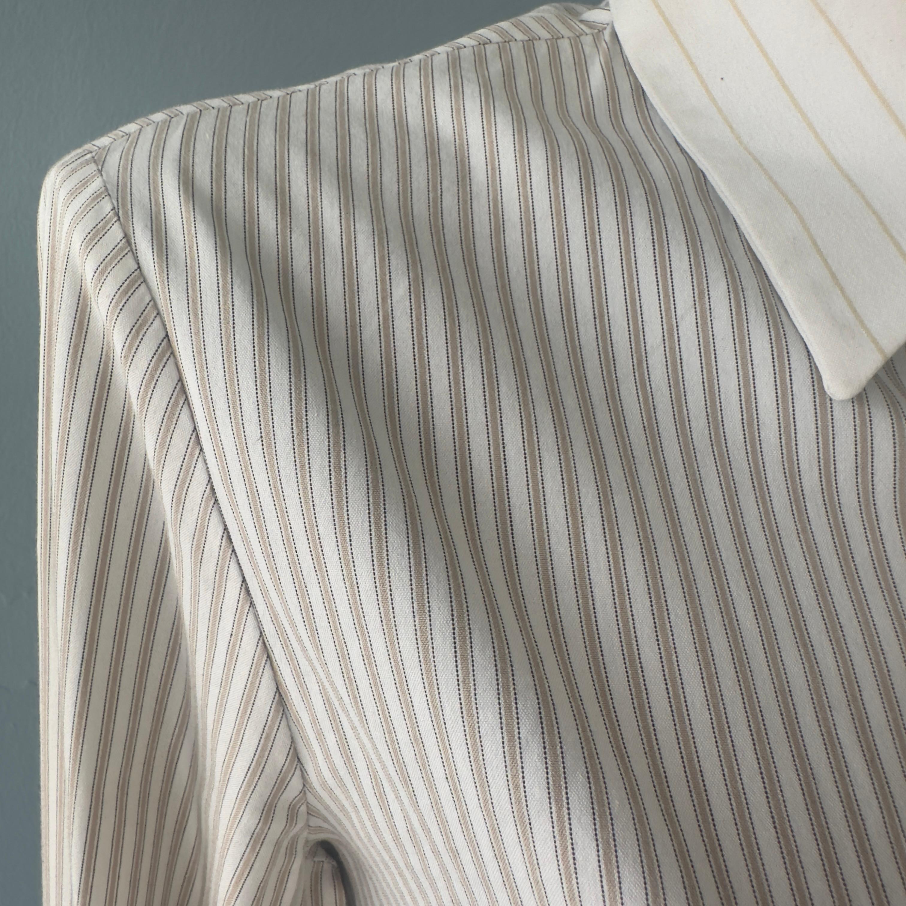 Women's or Men's Ferre' 70s striped shirt For Sale