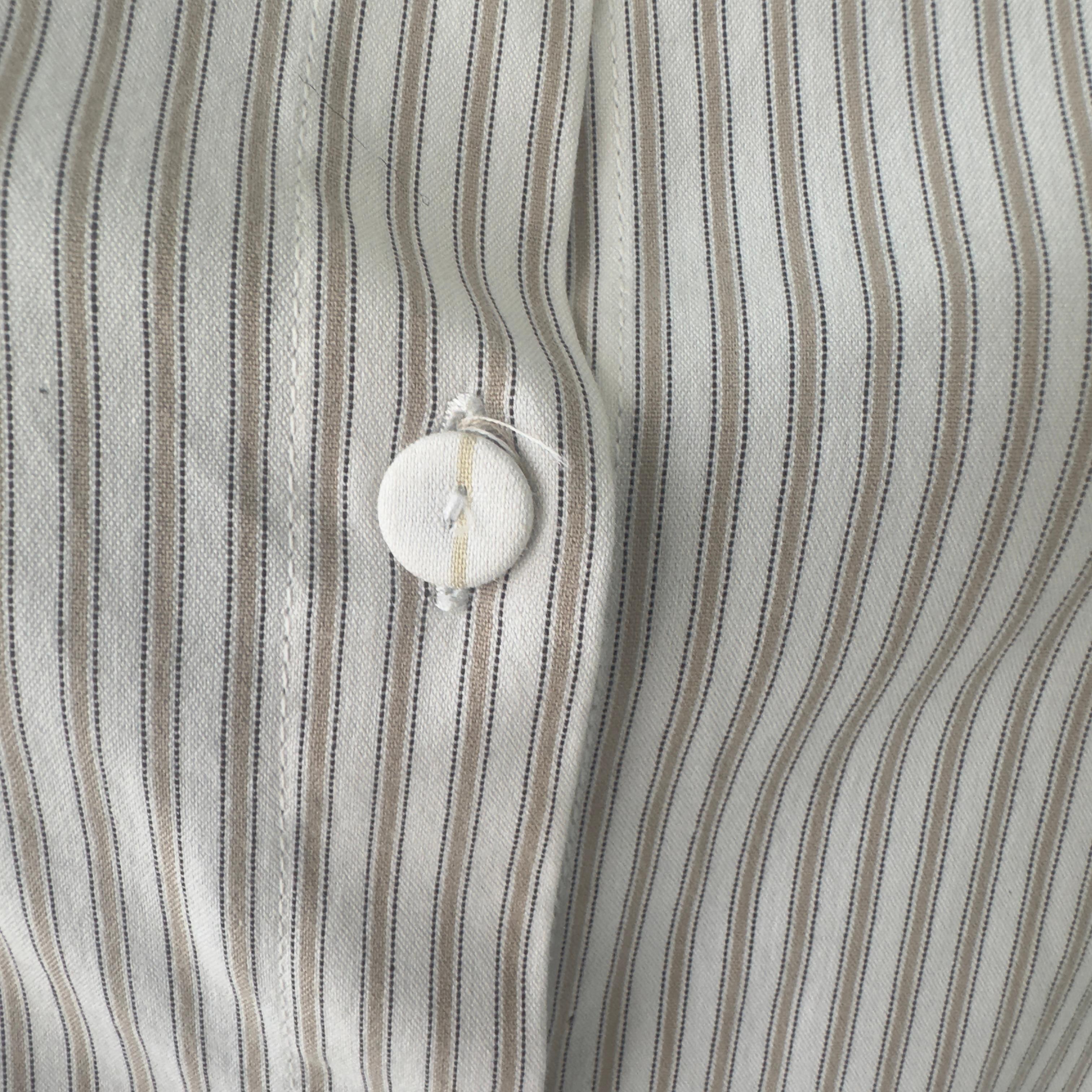 Ferre' 70s striped shirt For Sale 2