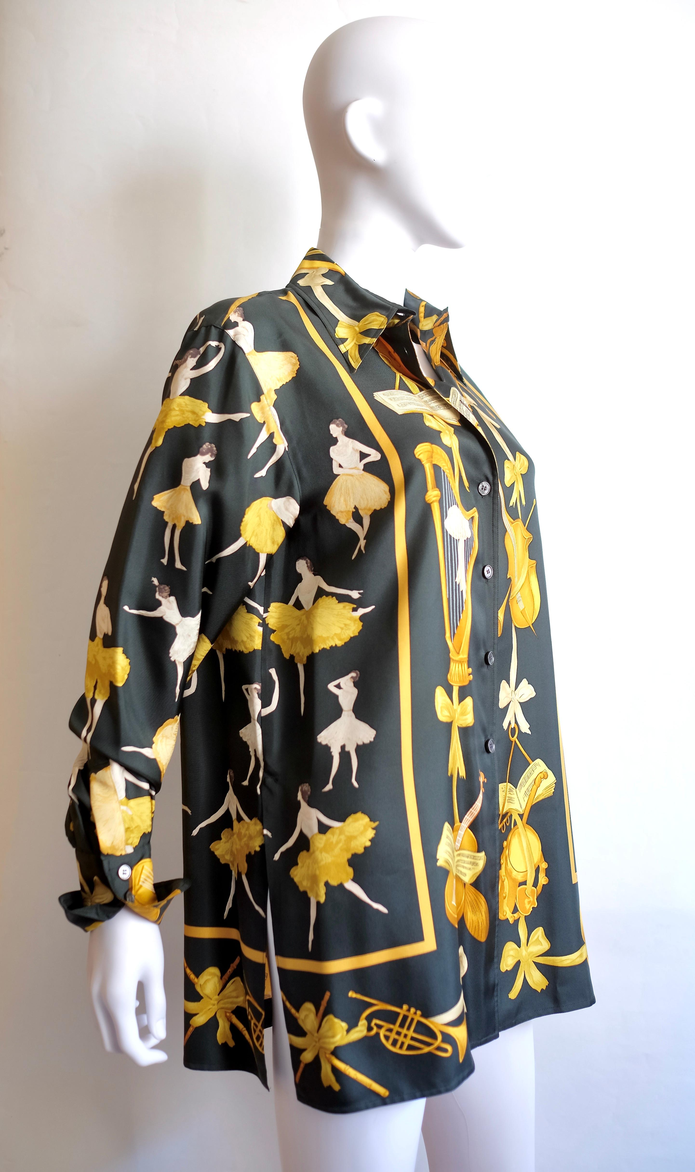Black Hermès Shirt For Sale