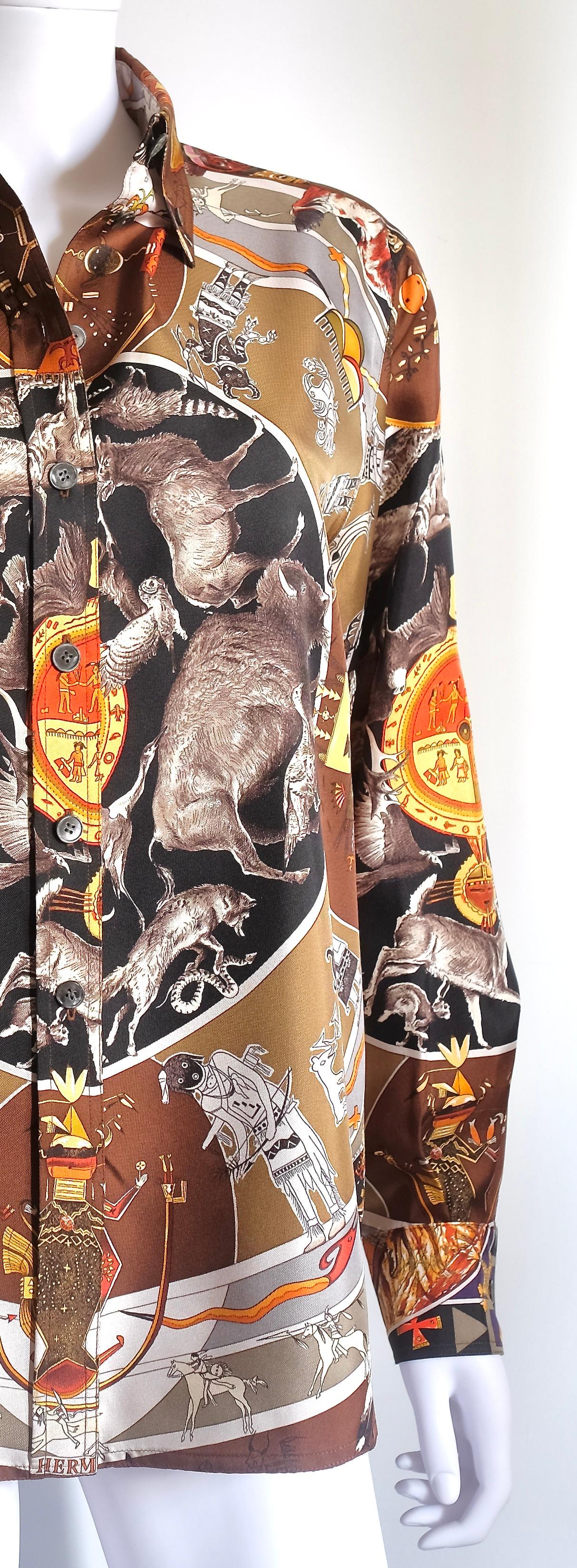Hermès Shirt In Excellent Condition For Sale In Padova, IT
