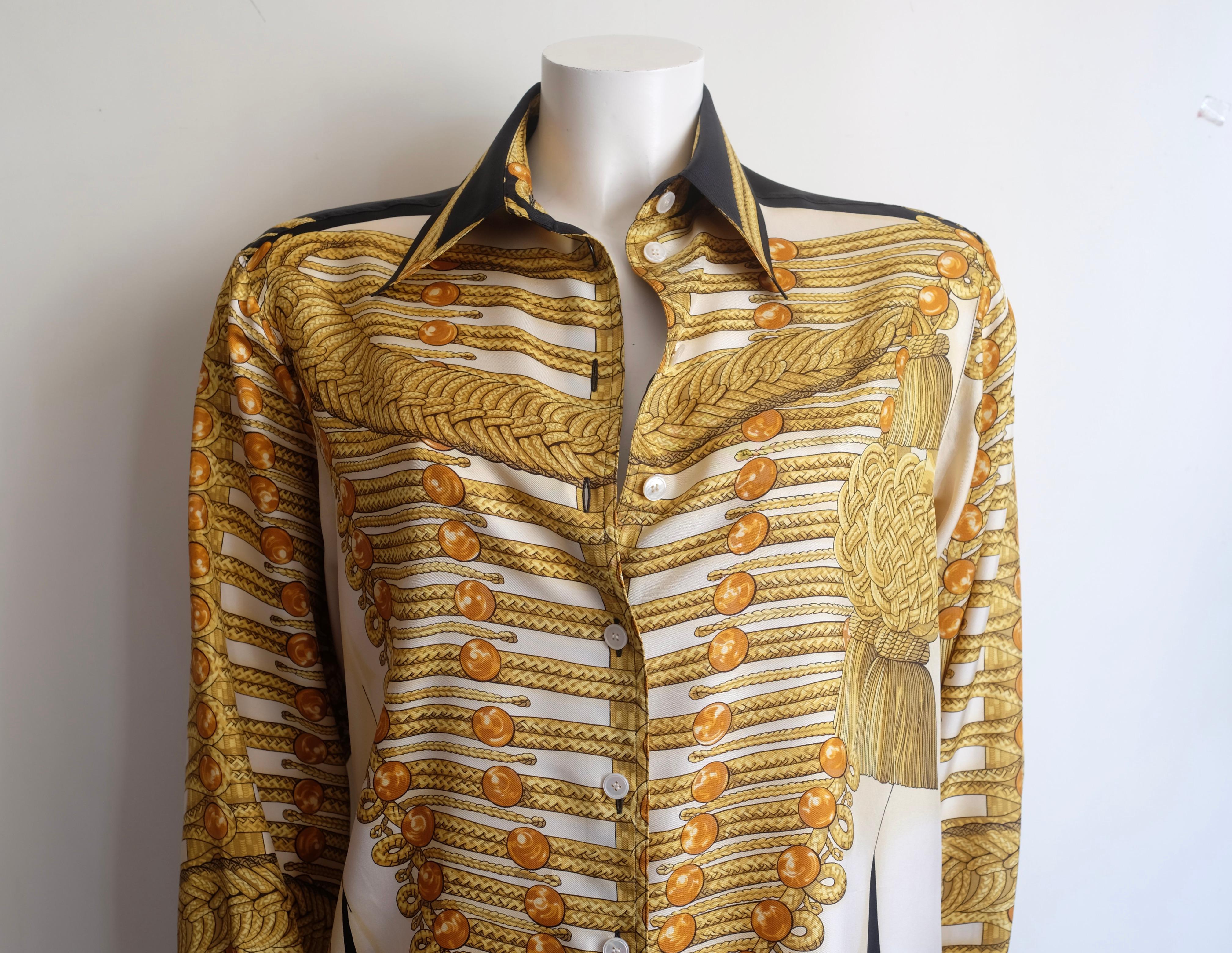 Camicia Hermès Iconic Silk Scarf 