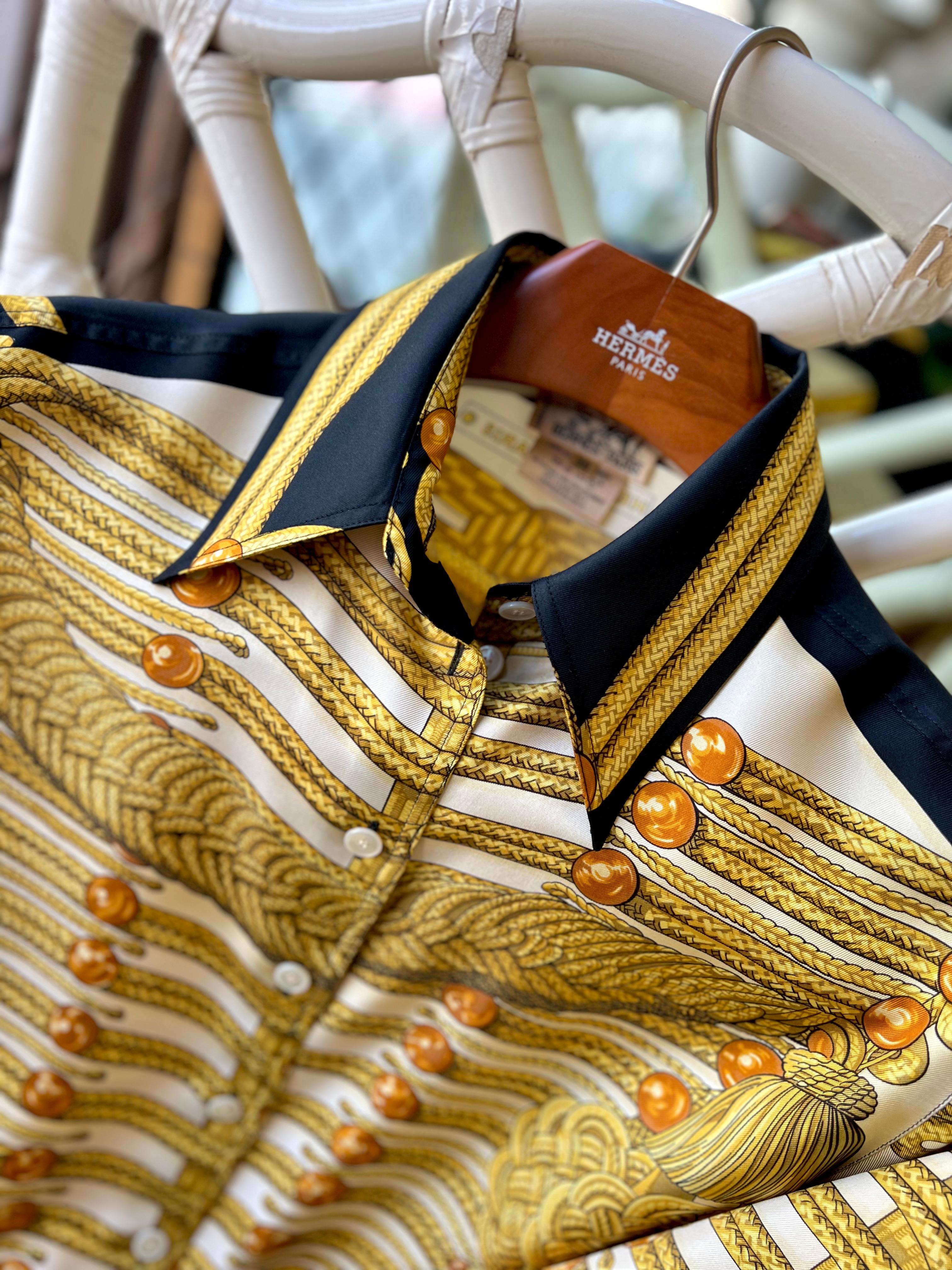 Camicia Hermès Iconic Silk Scarf 