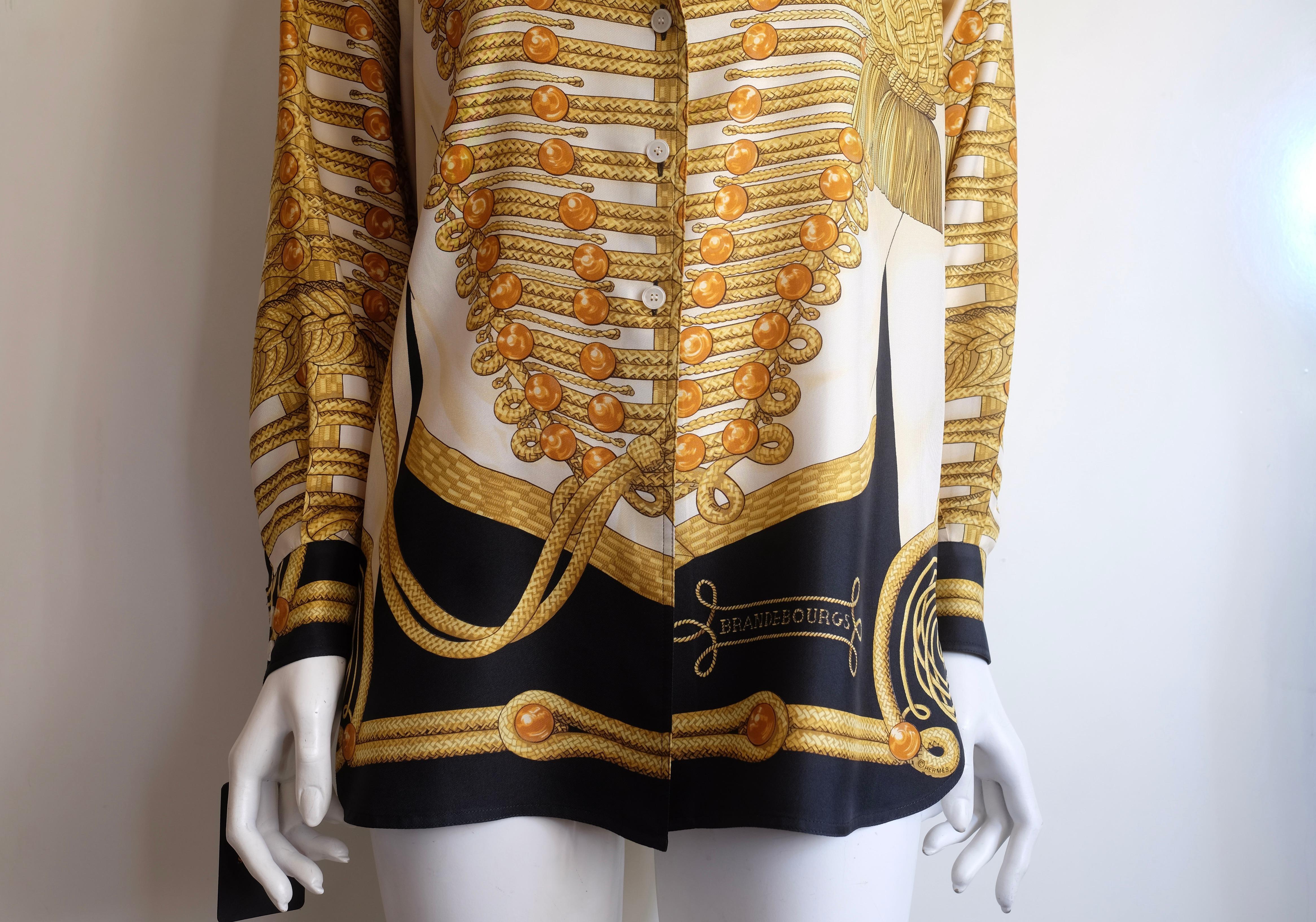 da uomo o donna Camicia Hermès Iconic Silk Scarf 