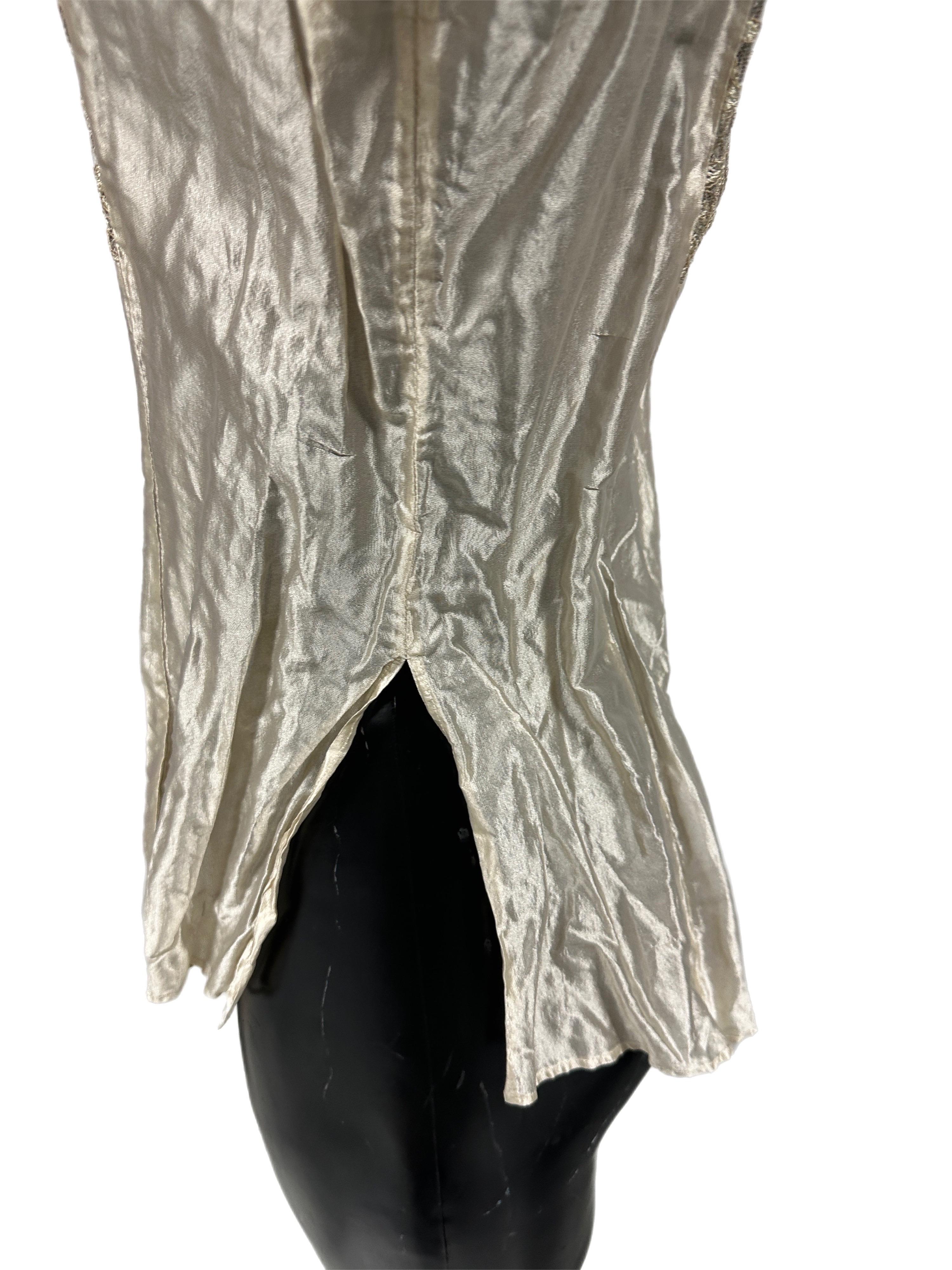 Camicia in Pizzo Mariella Burani pari al nuovo, Camicia (Beige)