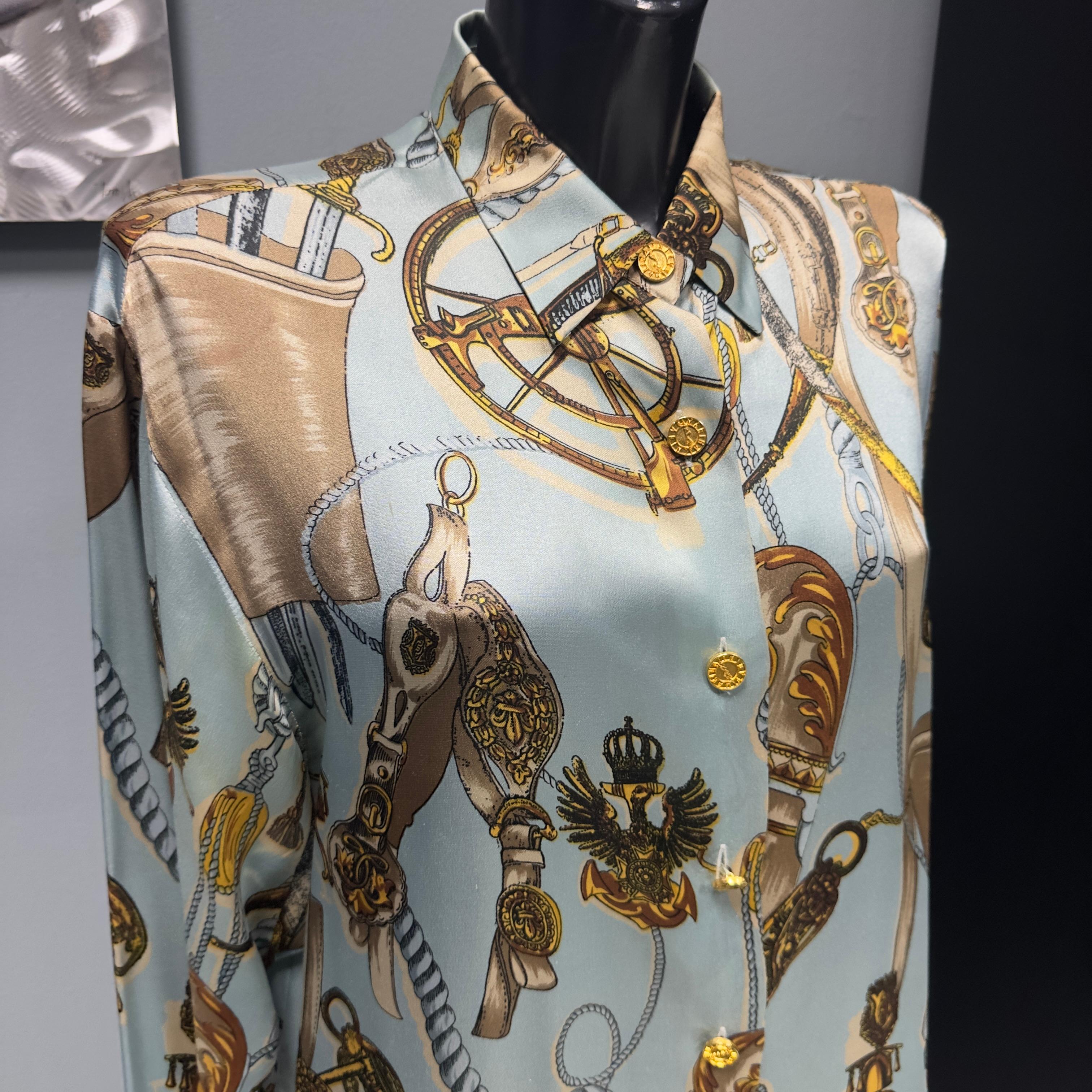 Camicia in seta Marina Babini In condizioni ottime a Basaluzzo, IT