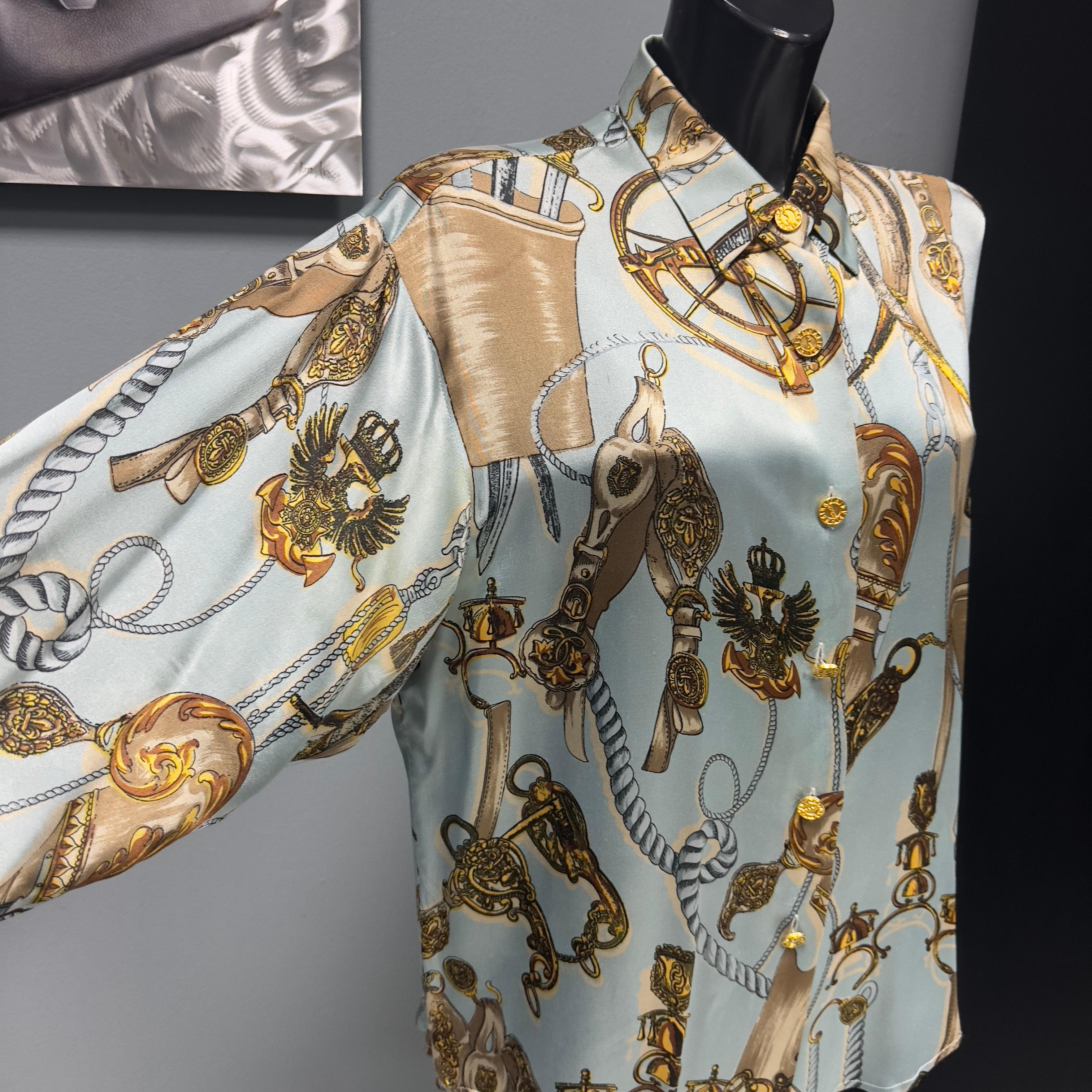 Camicia in seta Marina Babini 1
