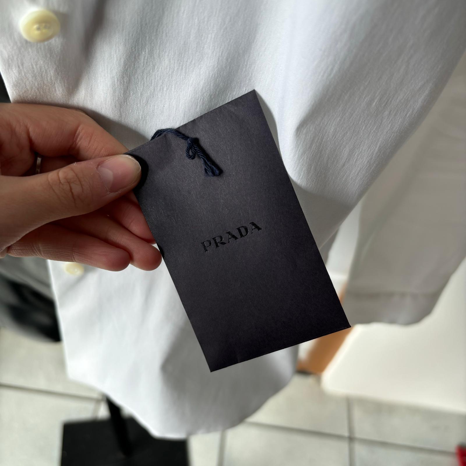 da uomo o donna Camicia Prada nuova con cartellino in vendita