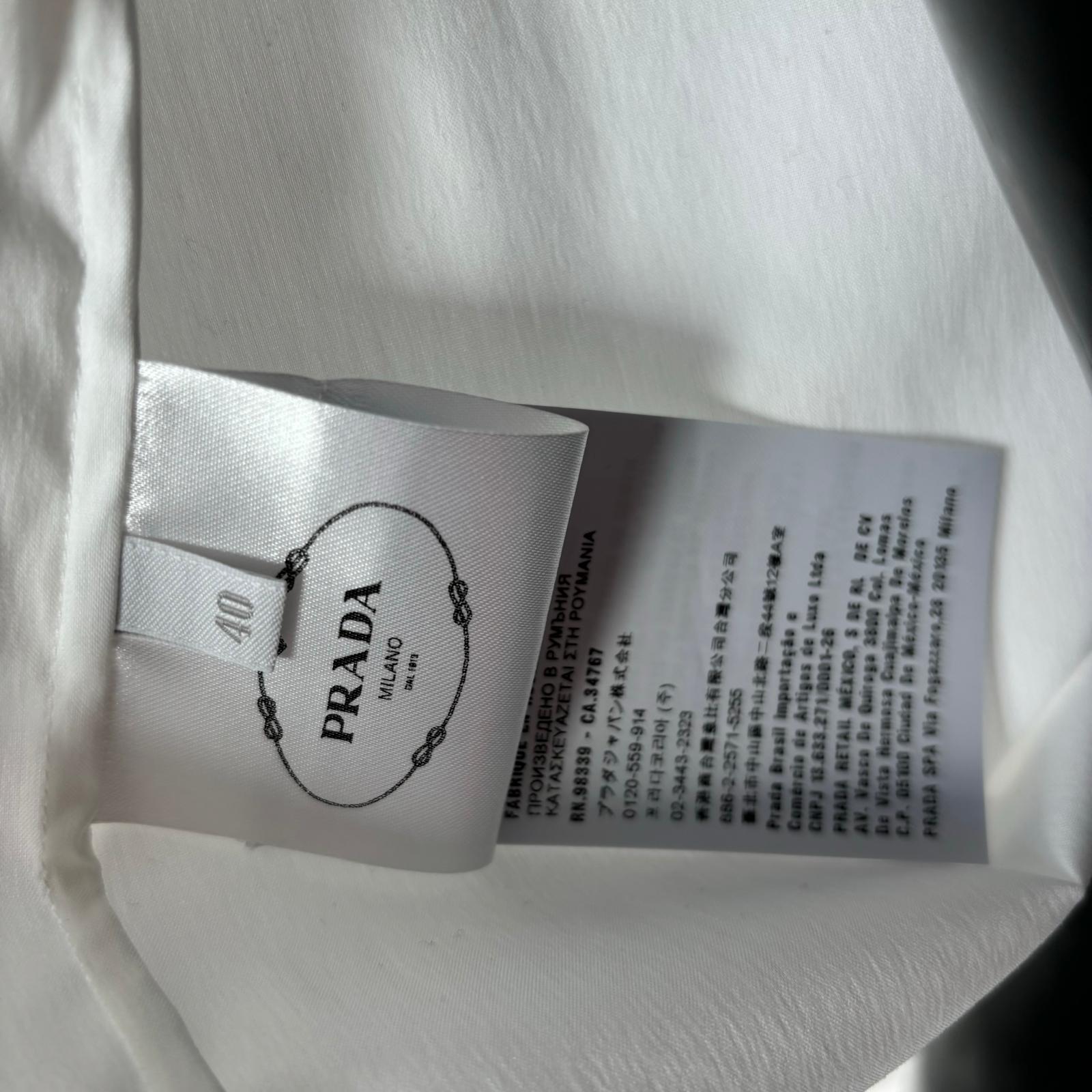 Camicia Prada nuova con cartellino in vendita 2