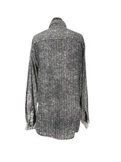 Camicia Versace Denim Nera