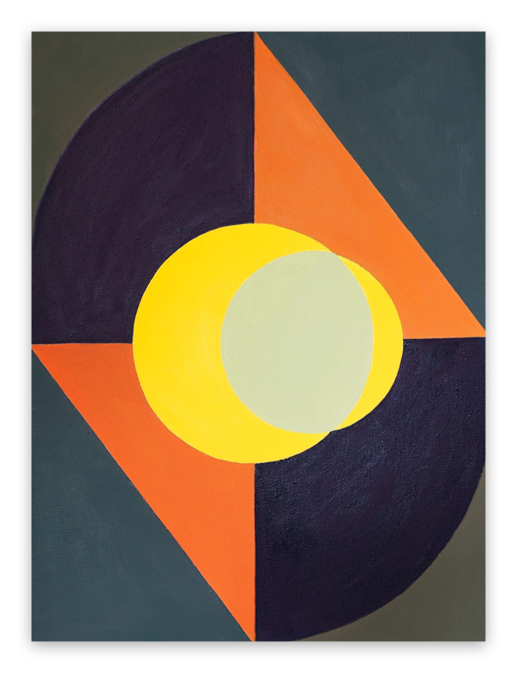 Abstract Painting Camila Quintero - Symétrie dynamique (peinture abstraite)
