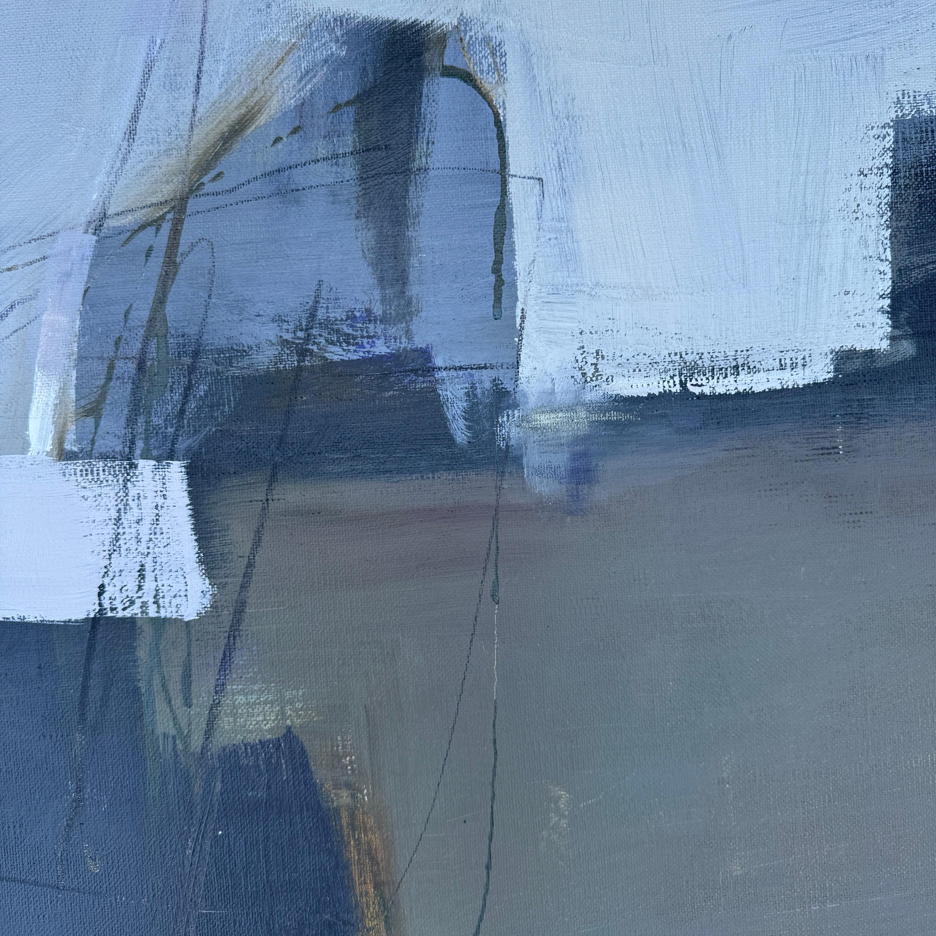Cadenza, Pittura originale, Astratto, Paesaggio in vendita 2