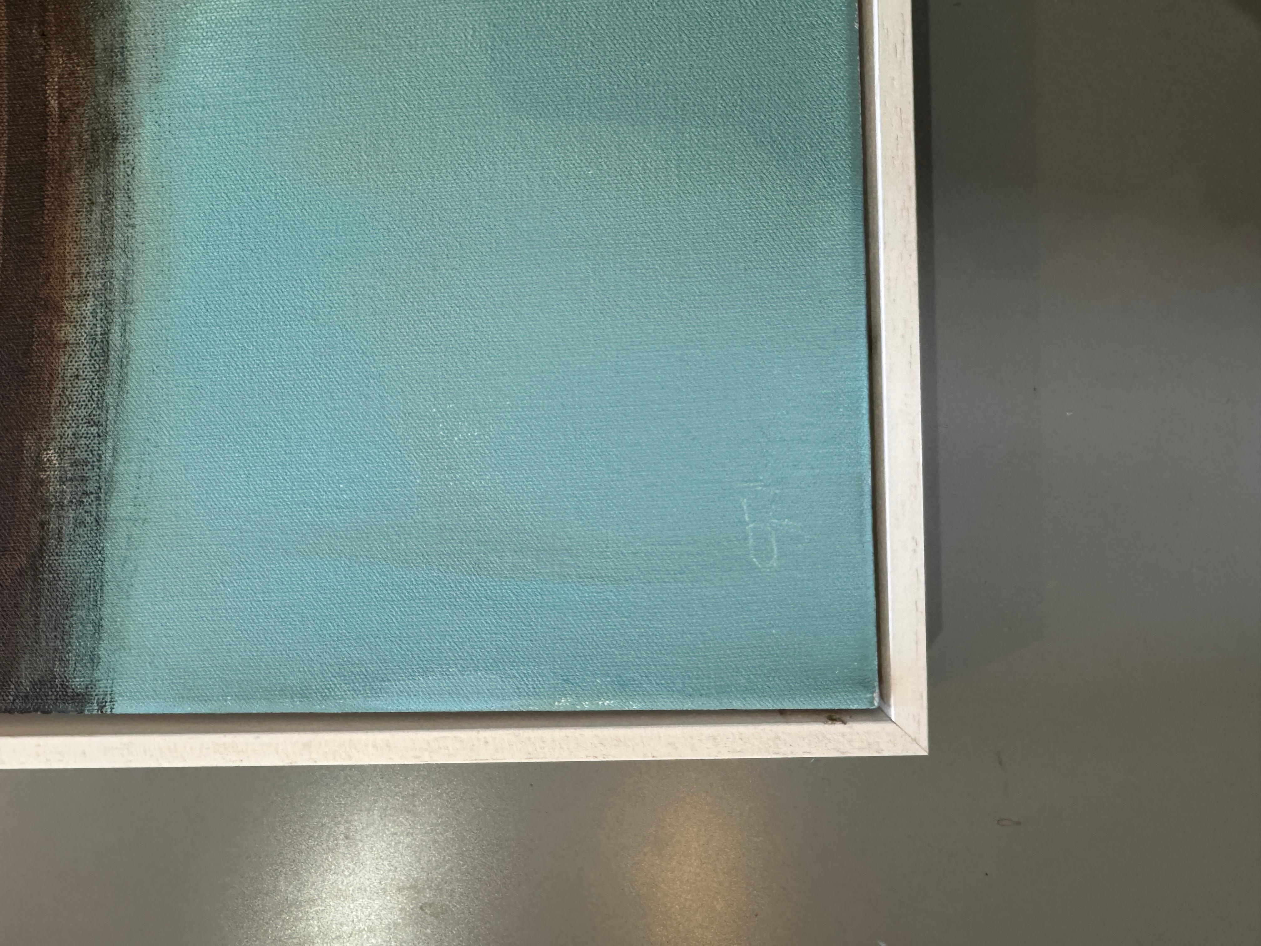 Cobalt Sand, Contemporary, Abstract, Original For Sale 5
