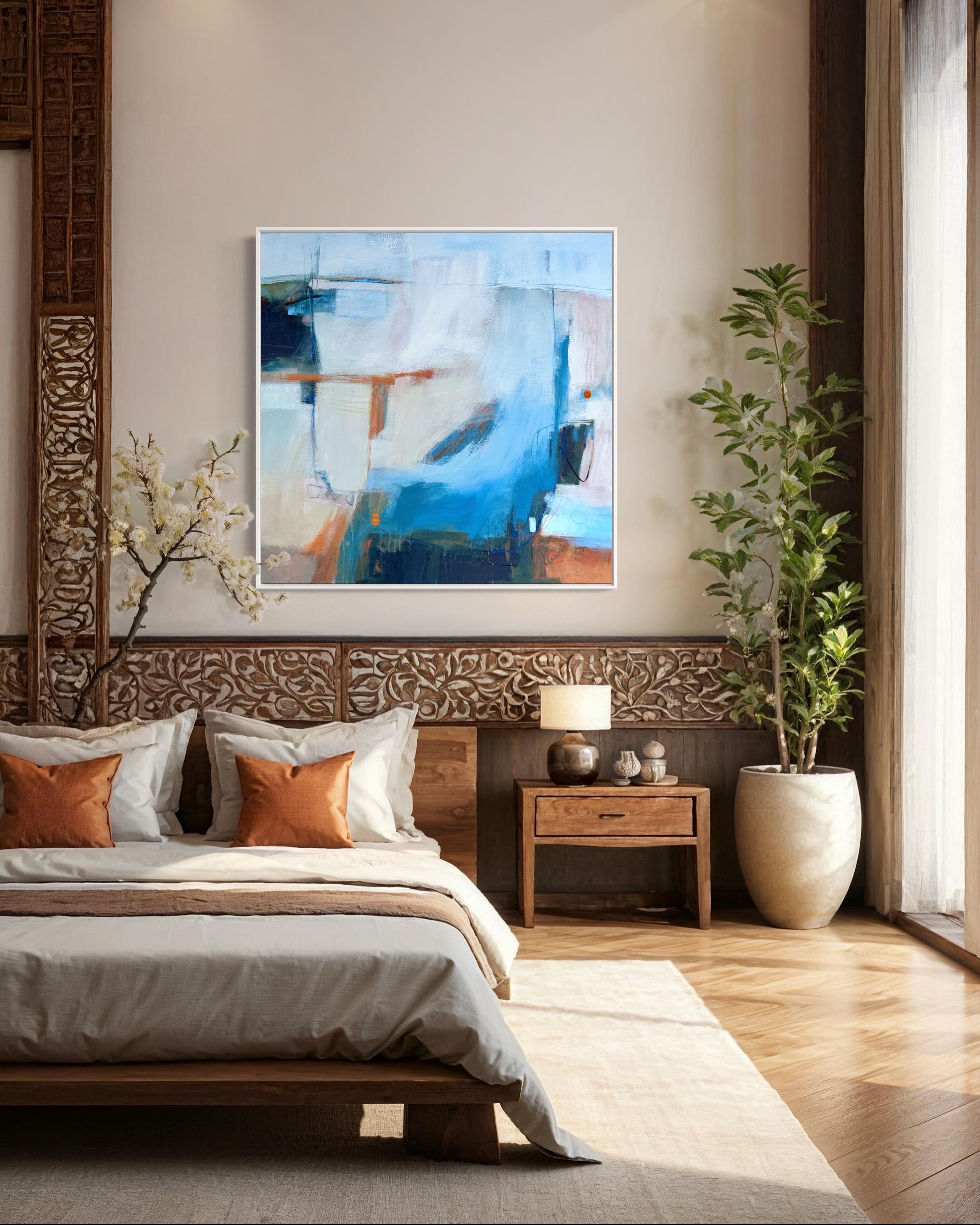 Vieni con me, Quadro originale, Astratto, Paesaggio in vendita 1