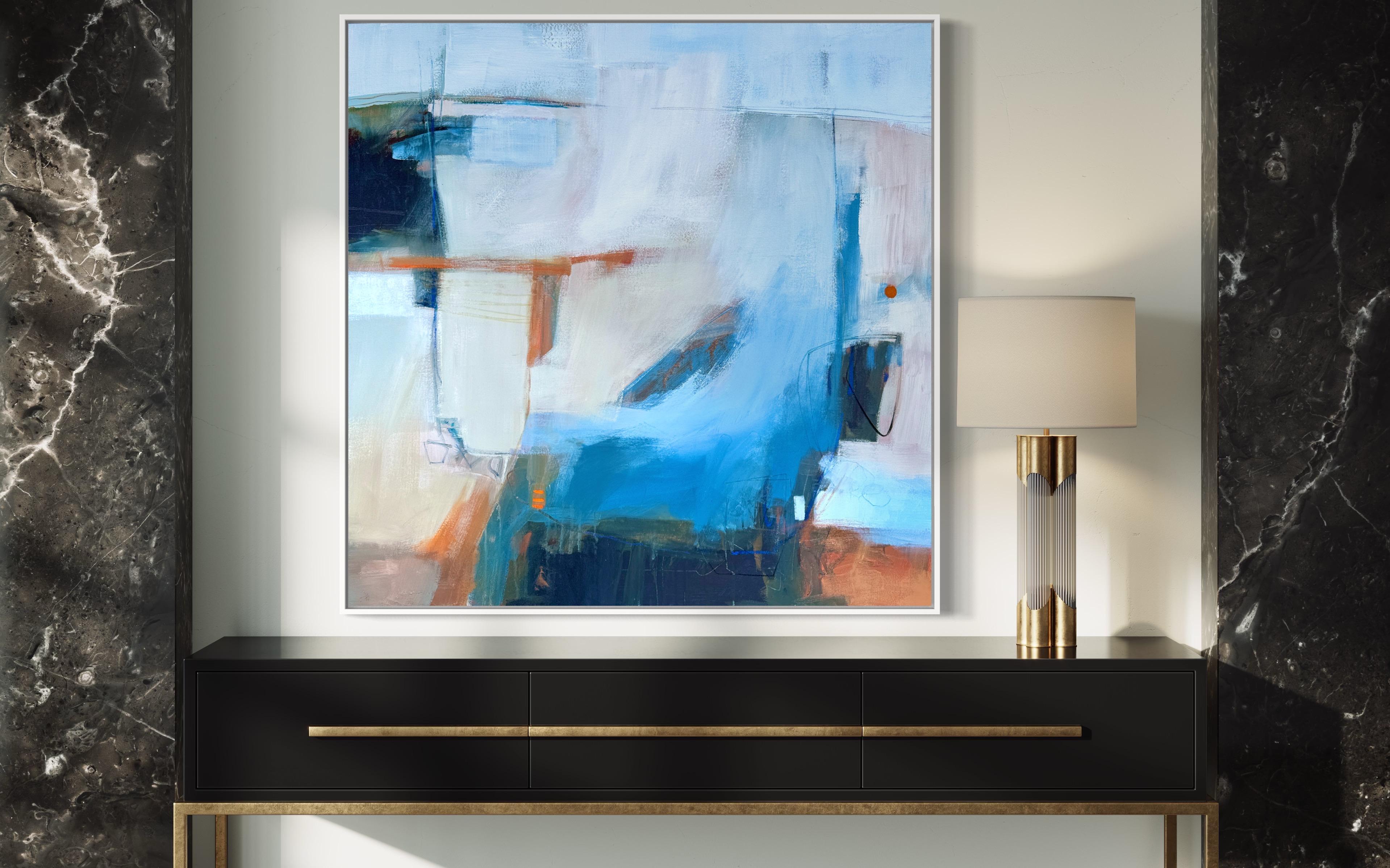 Vieni con me, Quadro originale, Astratto, Paesaggio in vendita 4