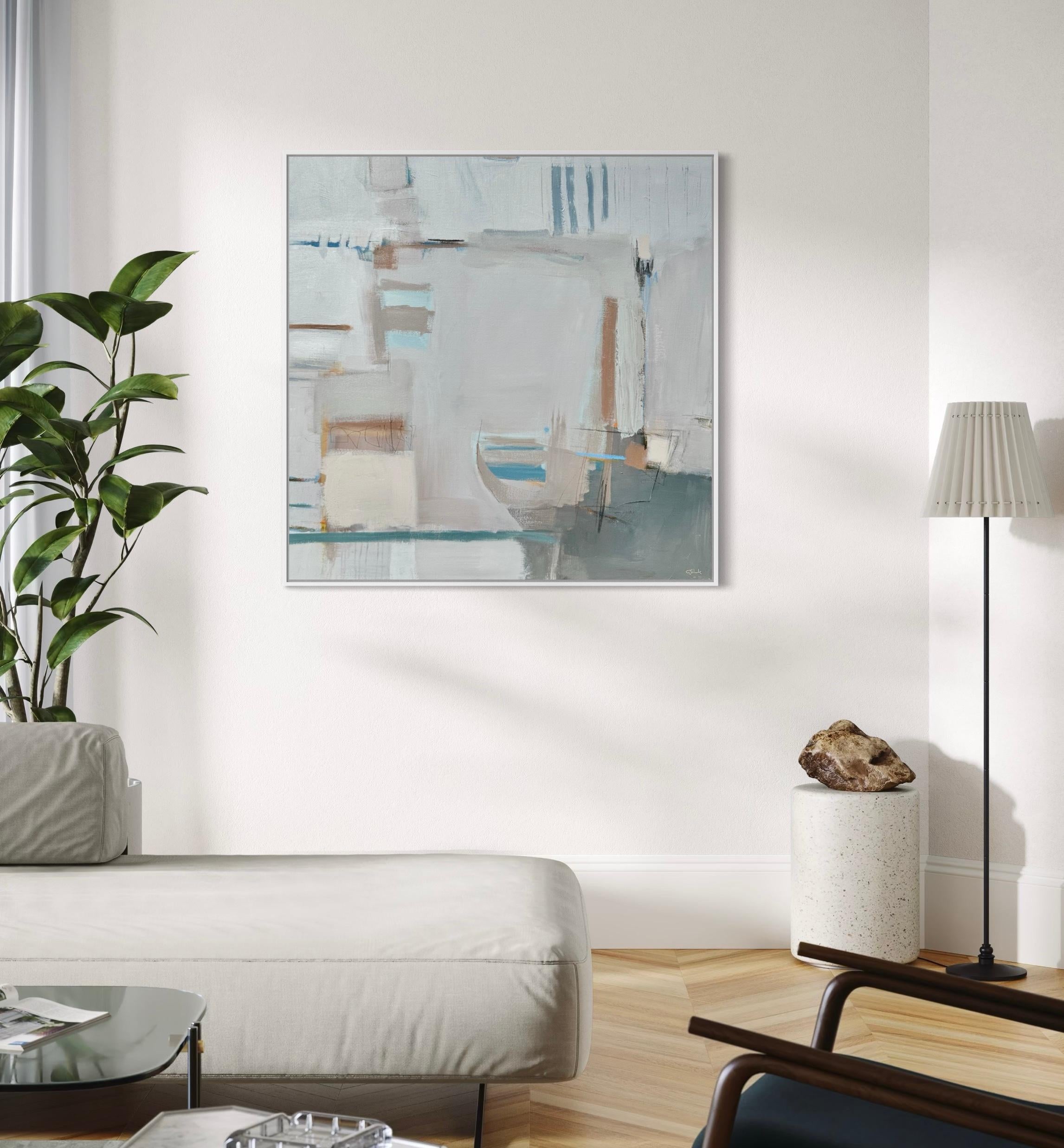 Cortado, Contemporary, Abstrakt, Original im Angebot 3