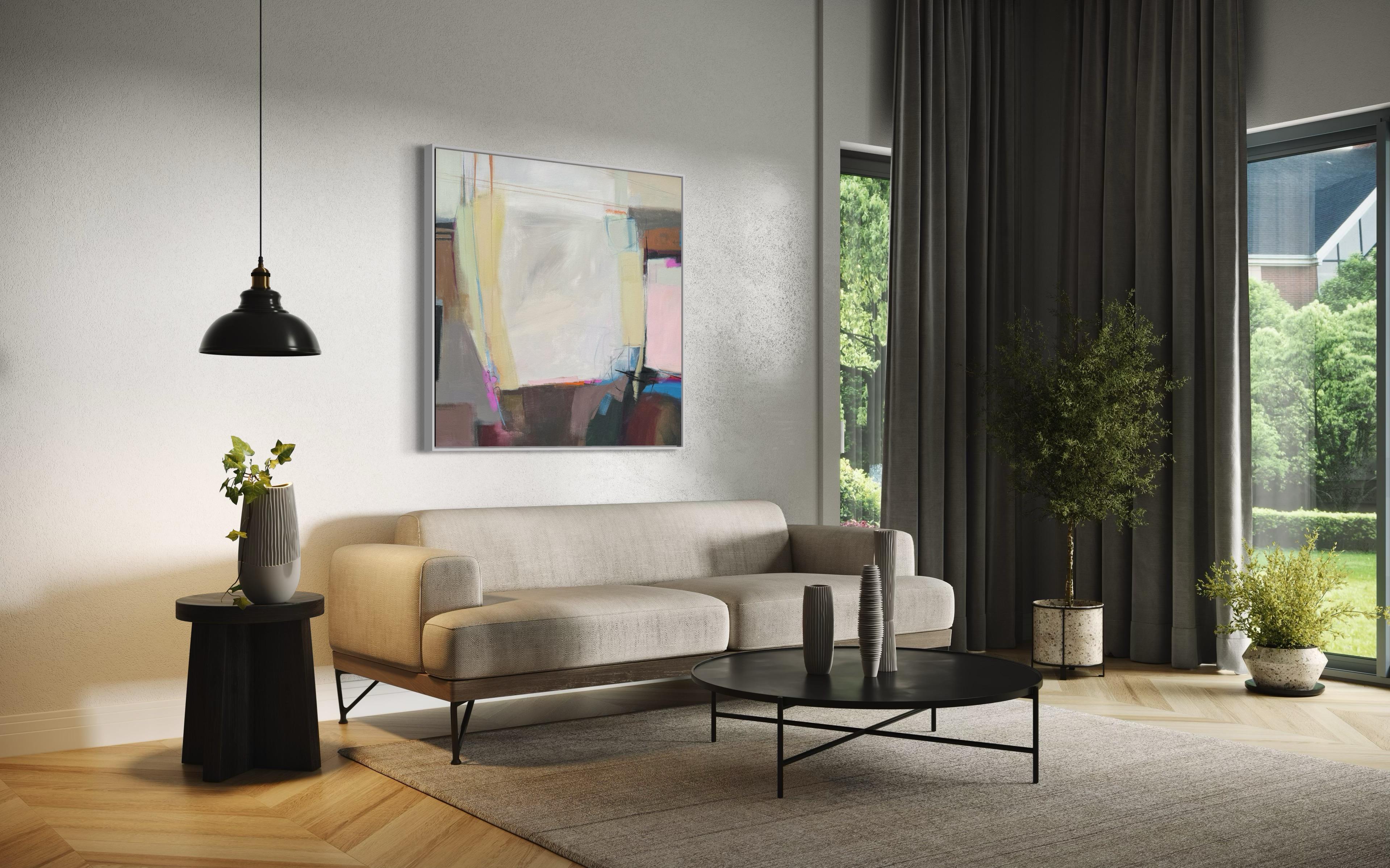 Wiegenlied I - Contemporary, Abstrakt, Original im Angebot 1