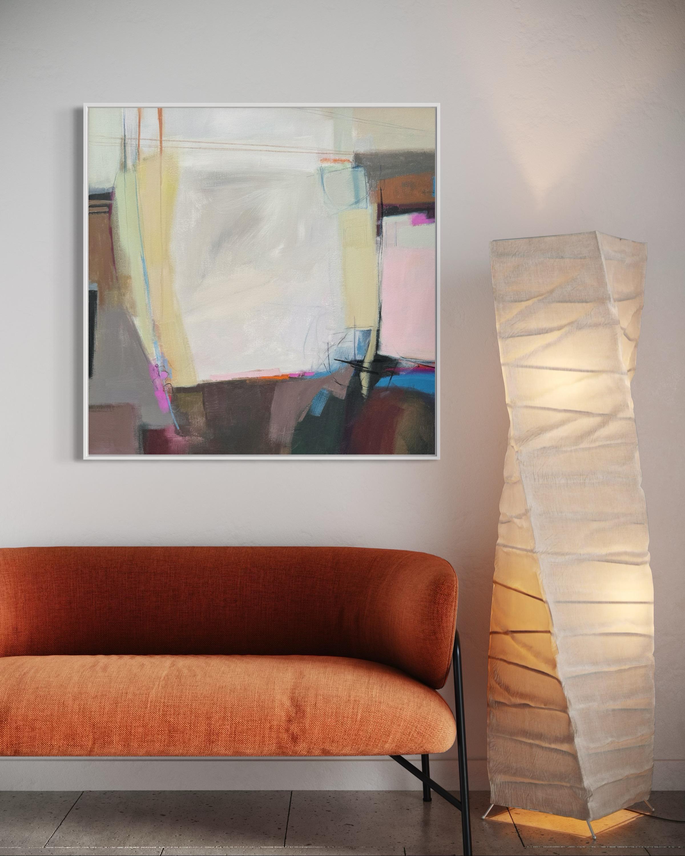 Wiegenlied I - Contemporary, Abstrakt, Original im Angebot 6