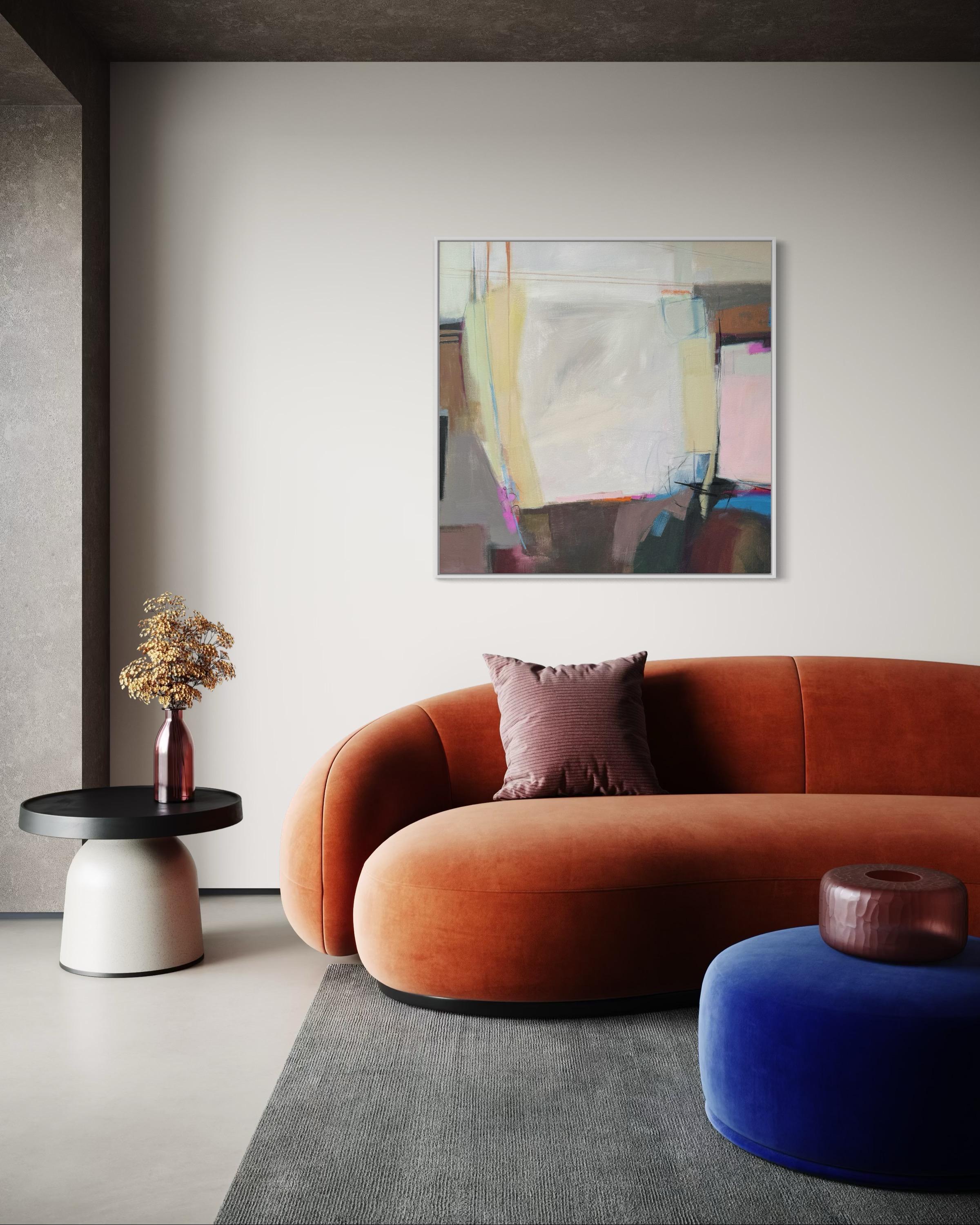 Wiegenlied I - Contemporary, Abstrakt, Original im Angebot 7