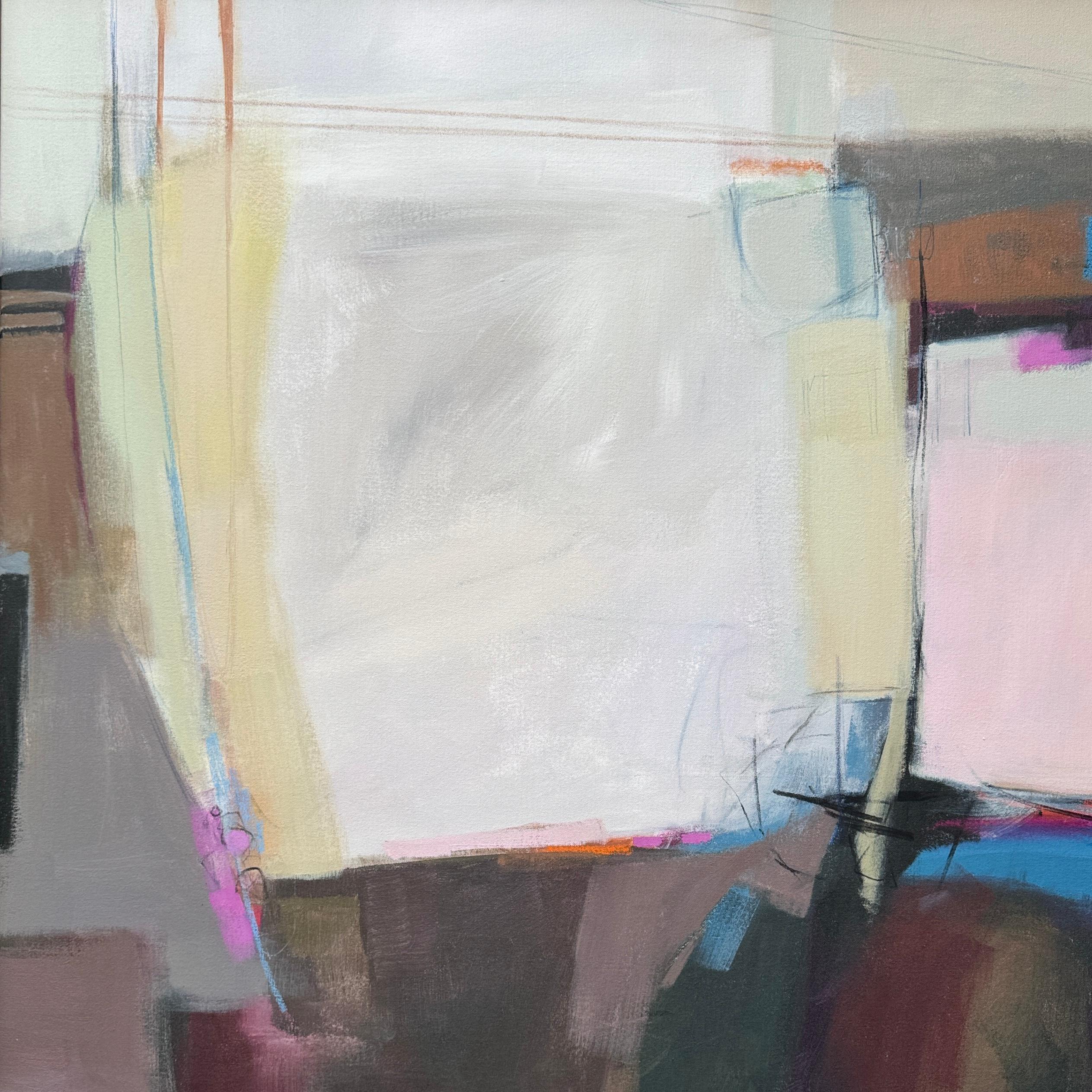 Wiegenlied I - Contemporary, Abstrakt, Original – Painting von Camilla Clark