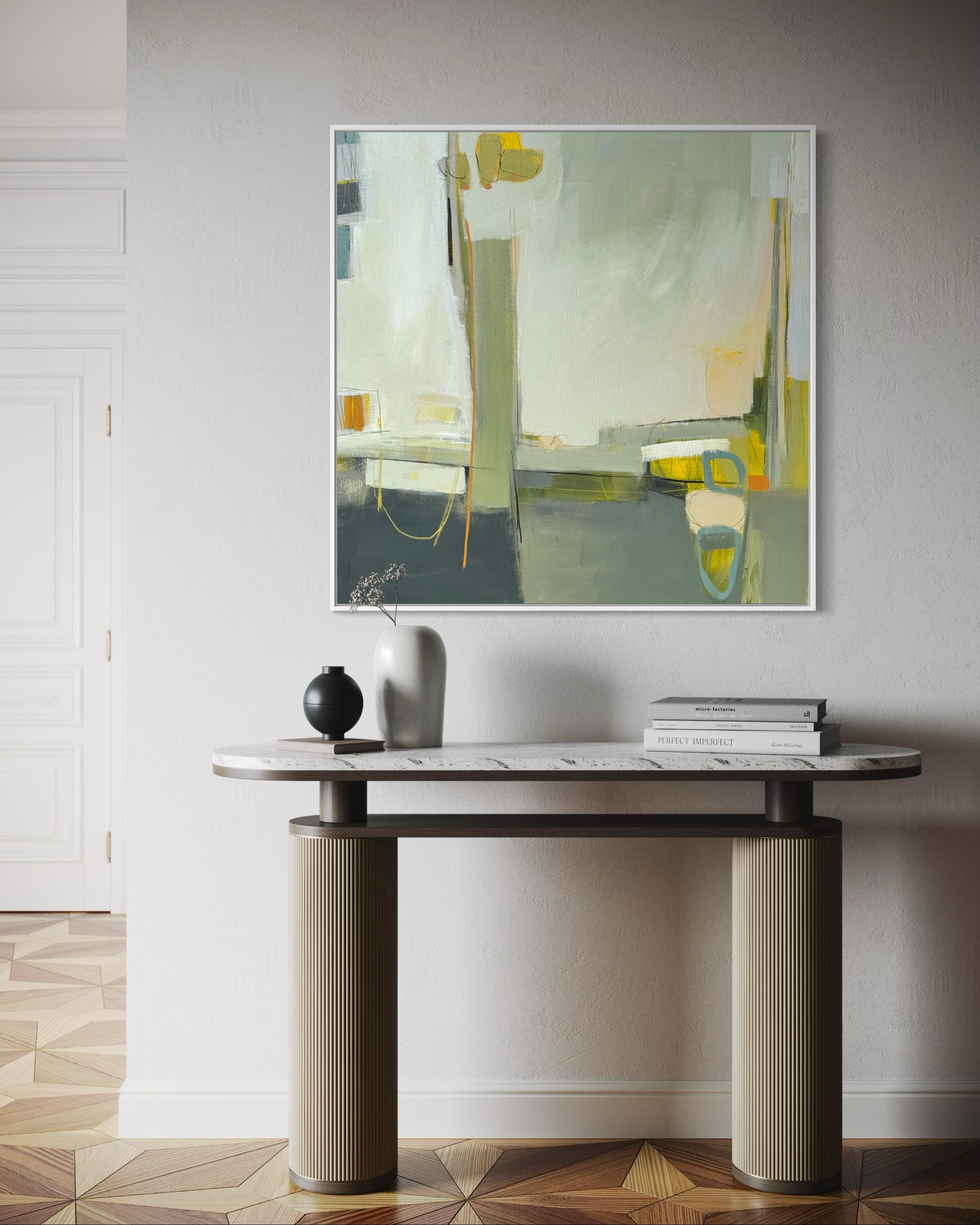 Echos- Contemporary, Abstrakt, Original im Angebot 6