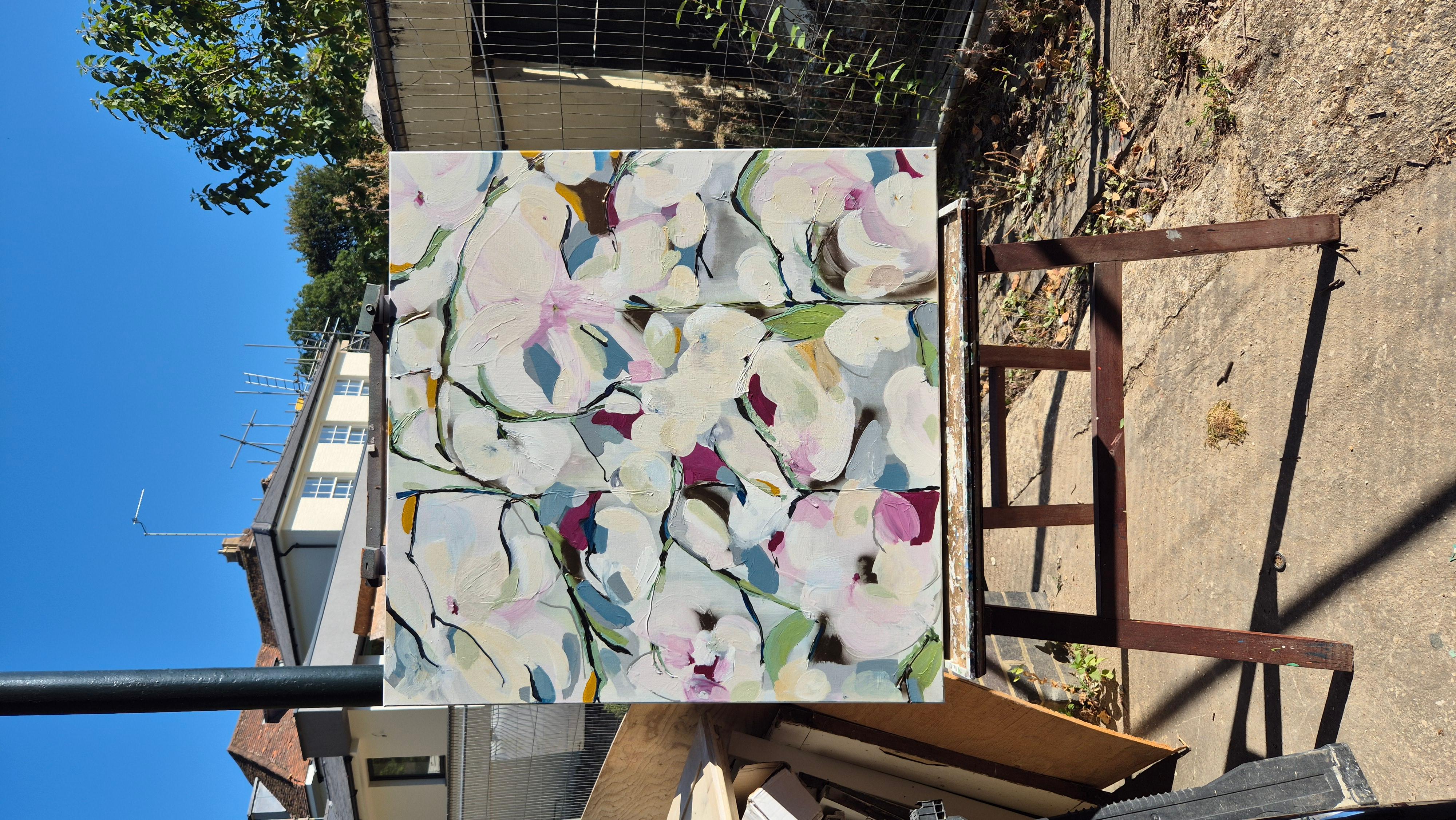 Glade Hollow, Contemporain, Abstrait, Original - Painting de Camilla Clark