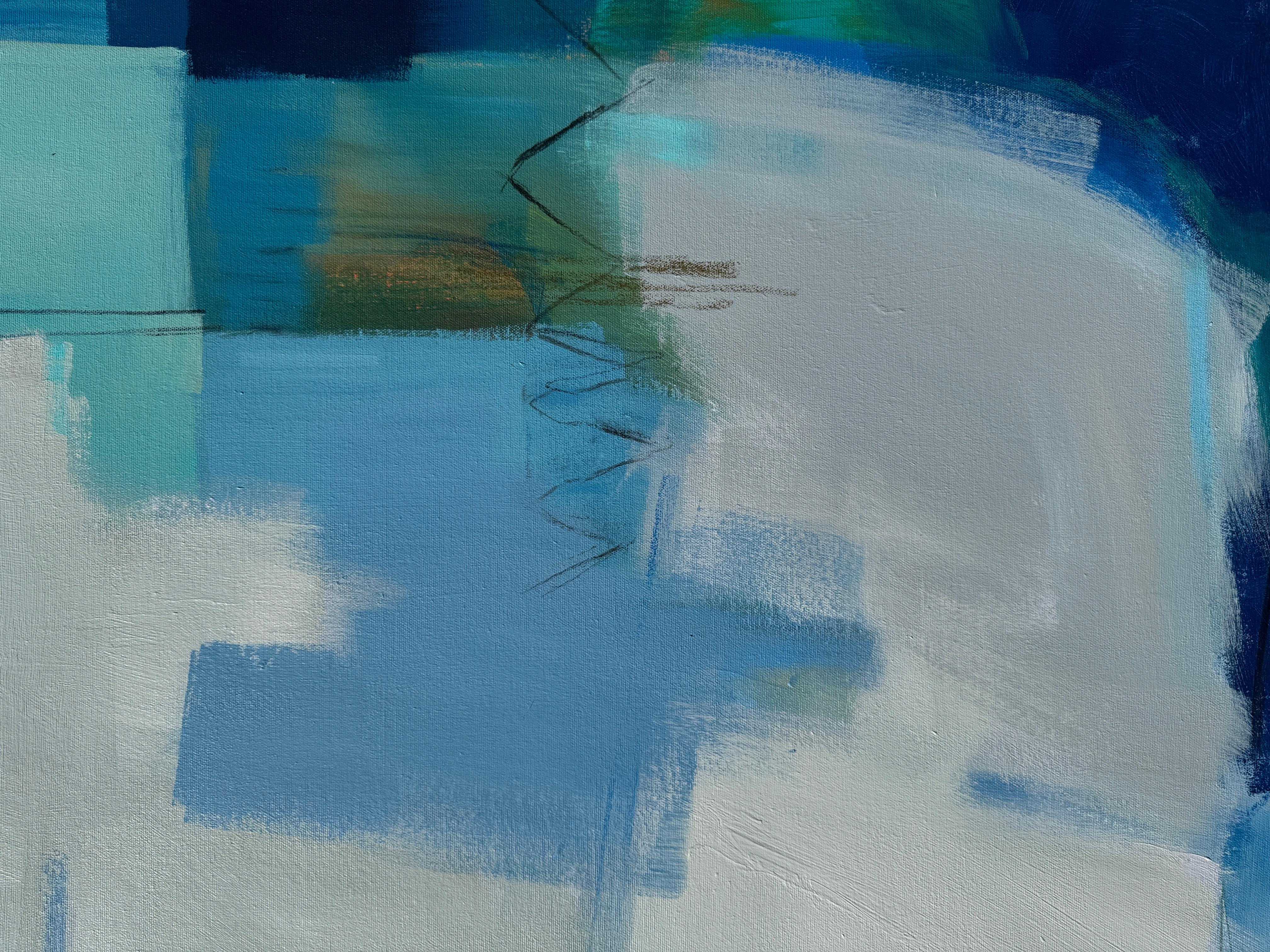 Glade Hollow, Contemporain, Abstrait, Original en vente 2