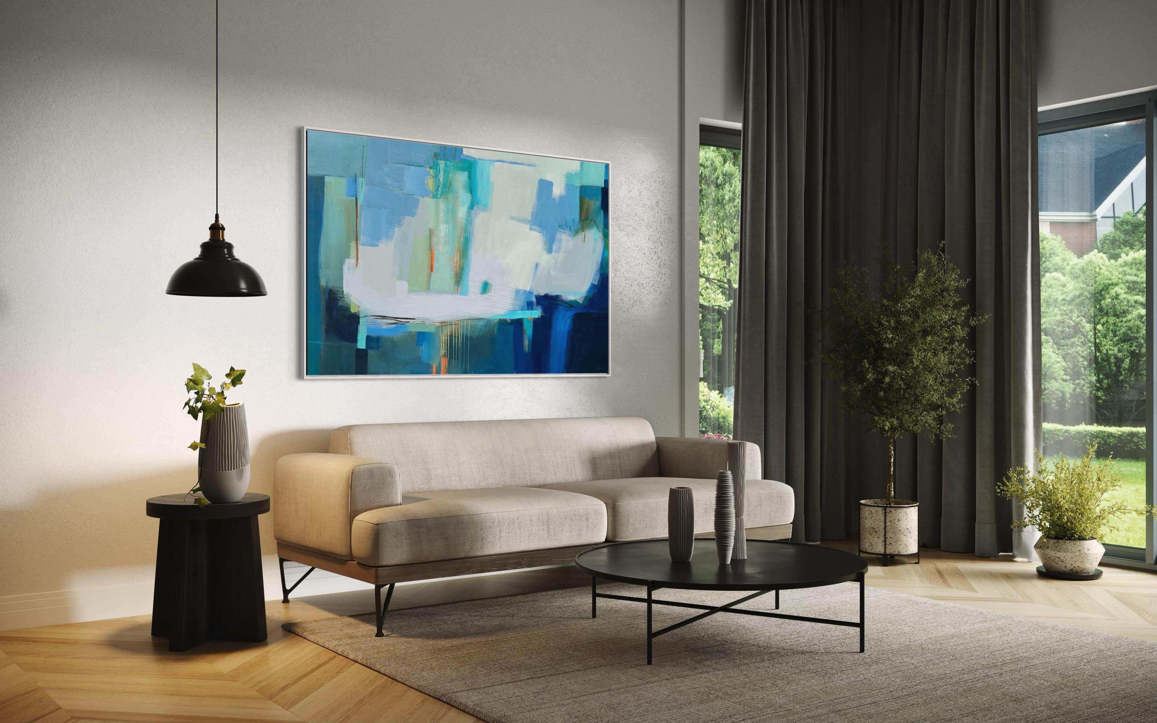 Glade Hollow, Contemporain, Abstrait, Original en vente 3
