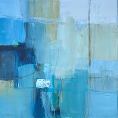 Porto e surf, Quadro originale, Astratto, Paesaggio