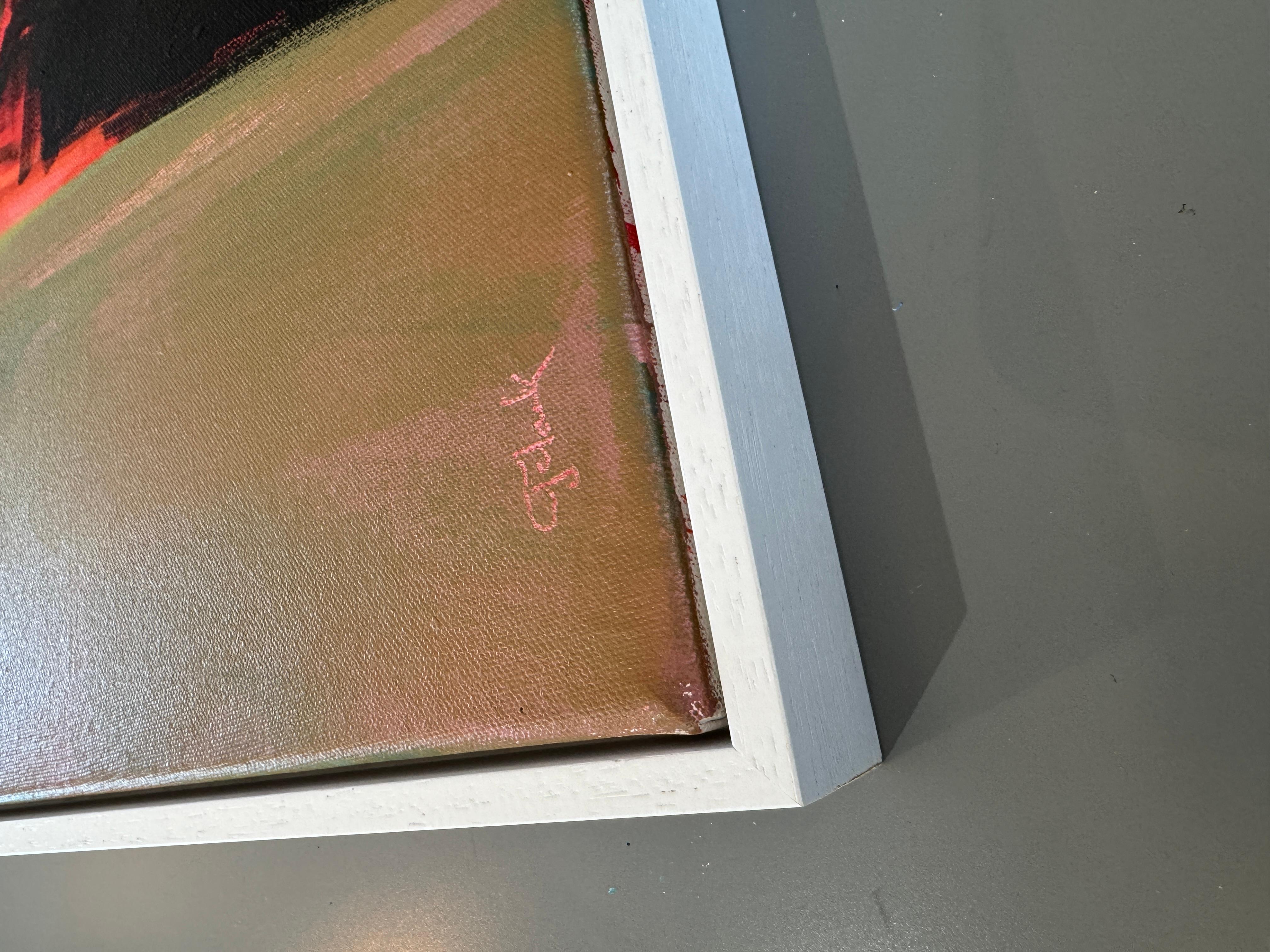 Guardare avanti - Contemporaneo, astratto, originale - Painting Astratto di Camilla Clark