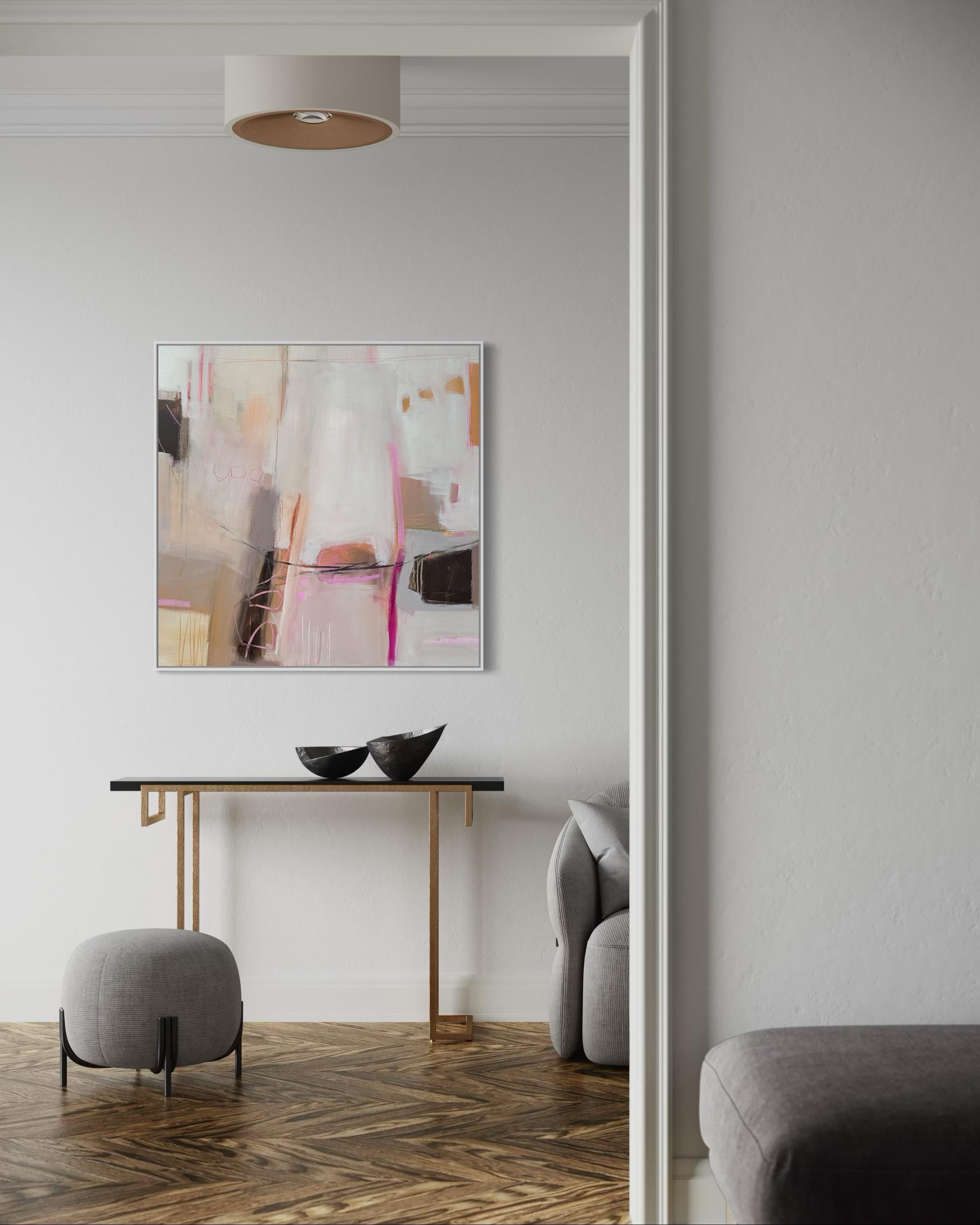 Mocha Latte - Abstract, Contemporary, Original For Sale 2