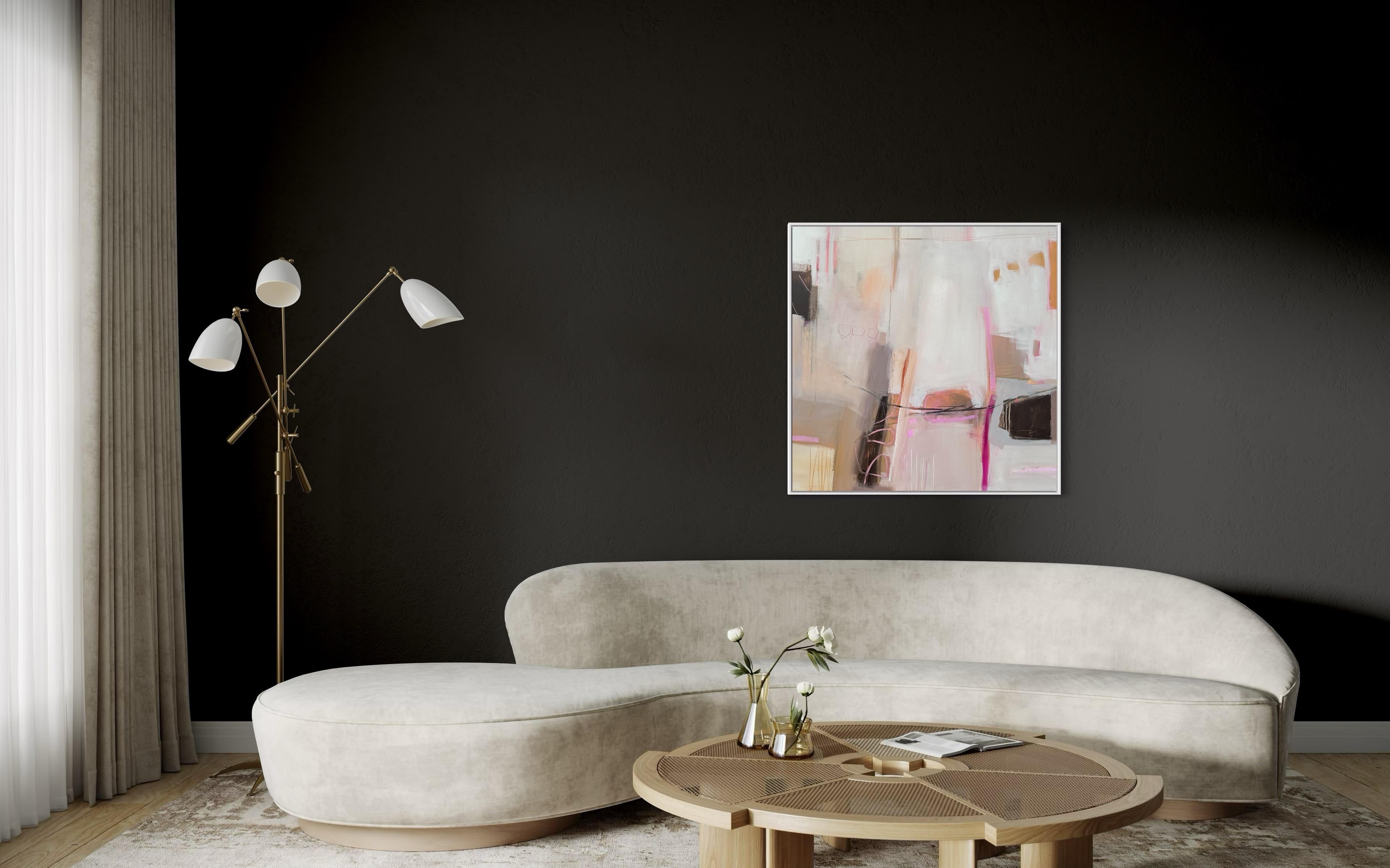 Mocha Latte - Abstract, Contemporary, Original For Sale 4