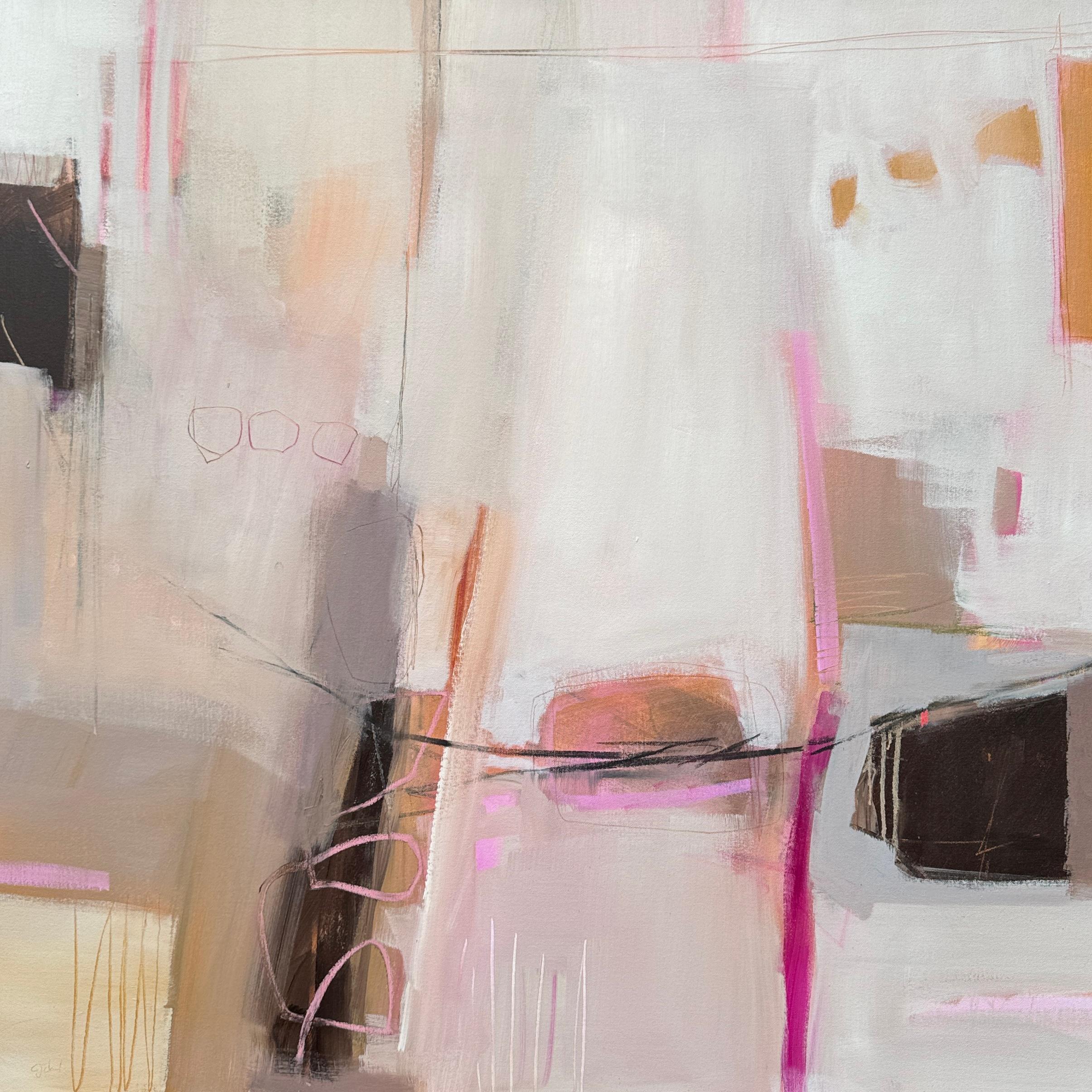 Mocha Latte - Abstracto, Contemporáneo, Original