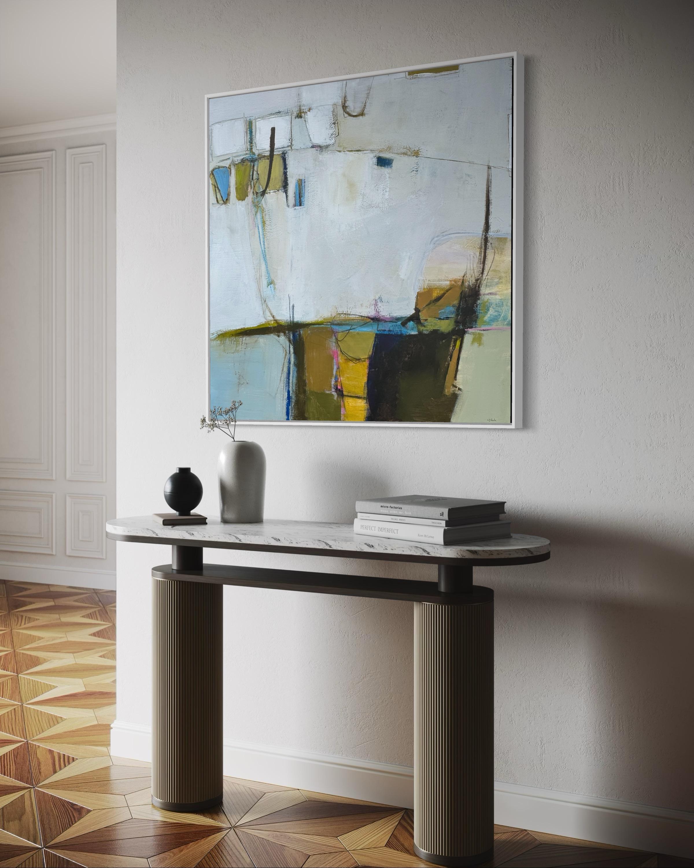Right Here Right Now - Contemporary, Abstract, Original For Sale 1
