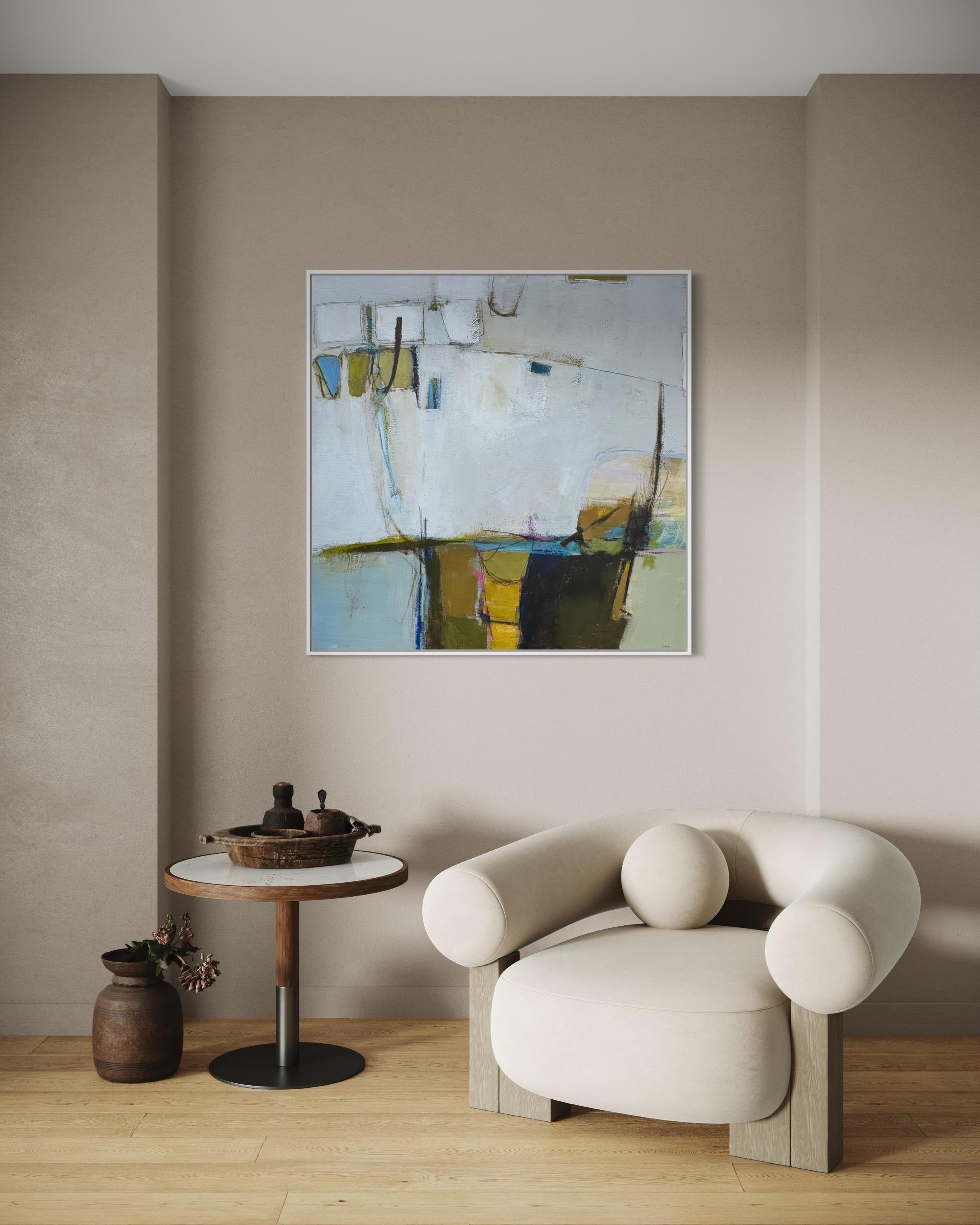 Right Here Right Now - Contemporary, Abstract, Original For Sale 6