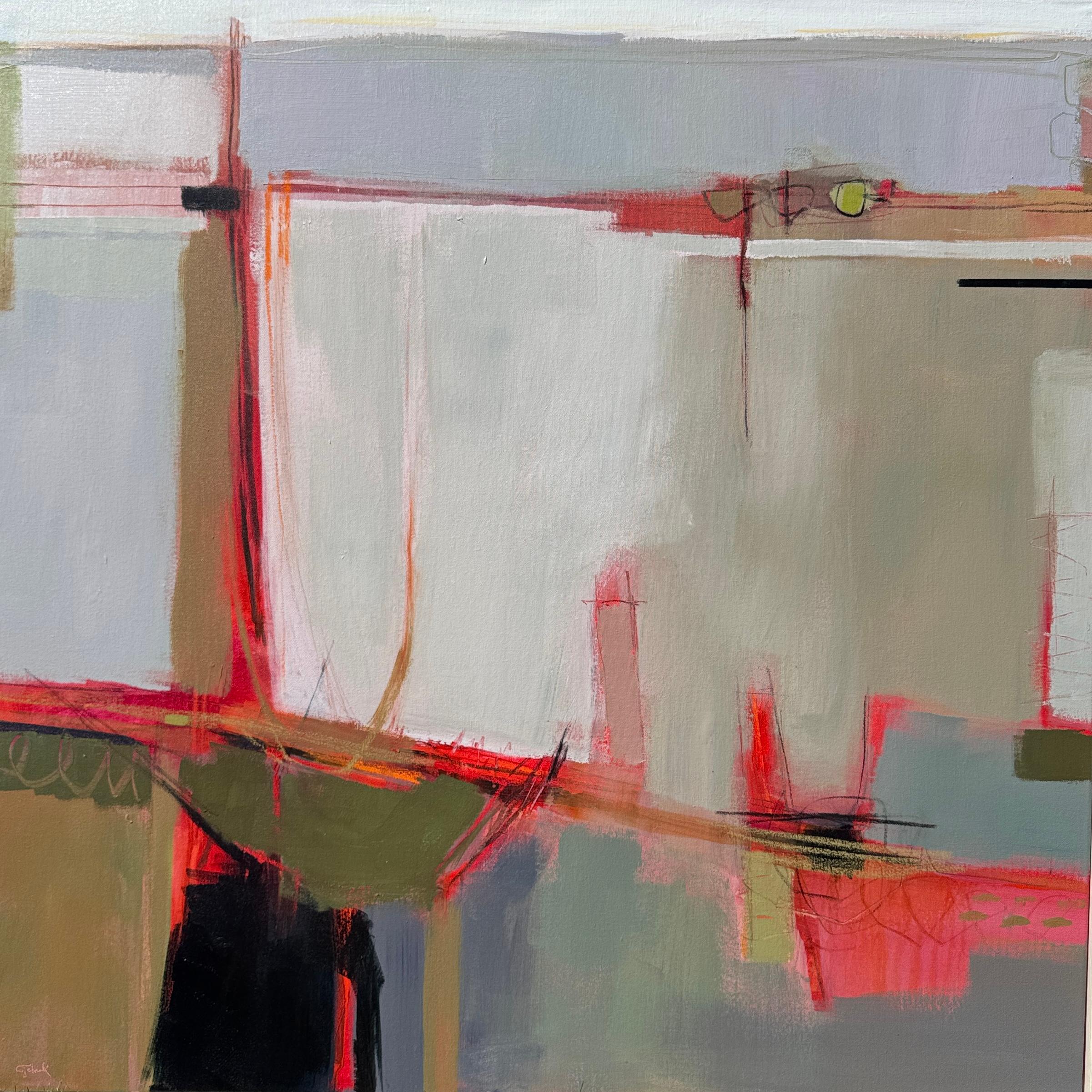 Camilla Clark Landscape Painting - Summer Song - Contemporary, Abstract, Original