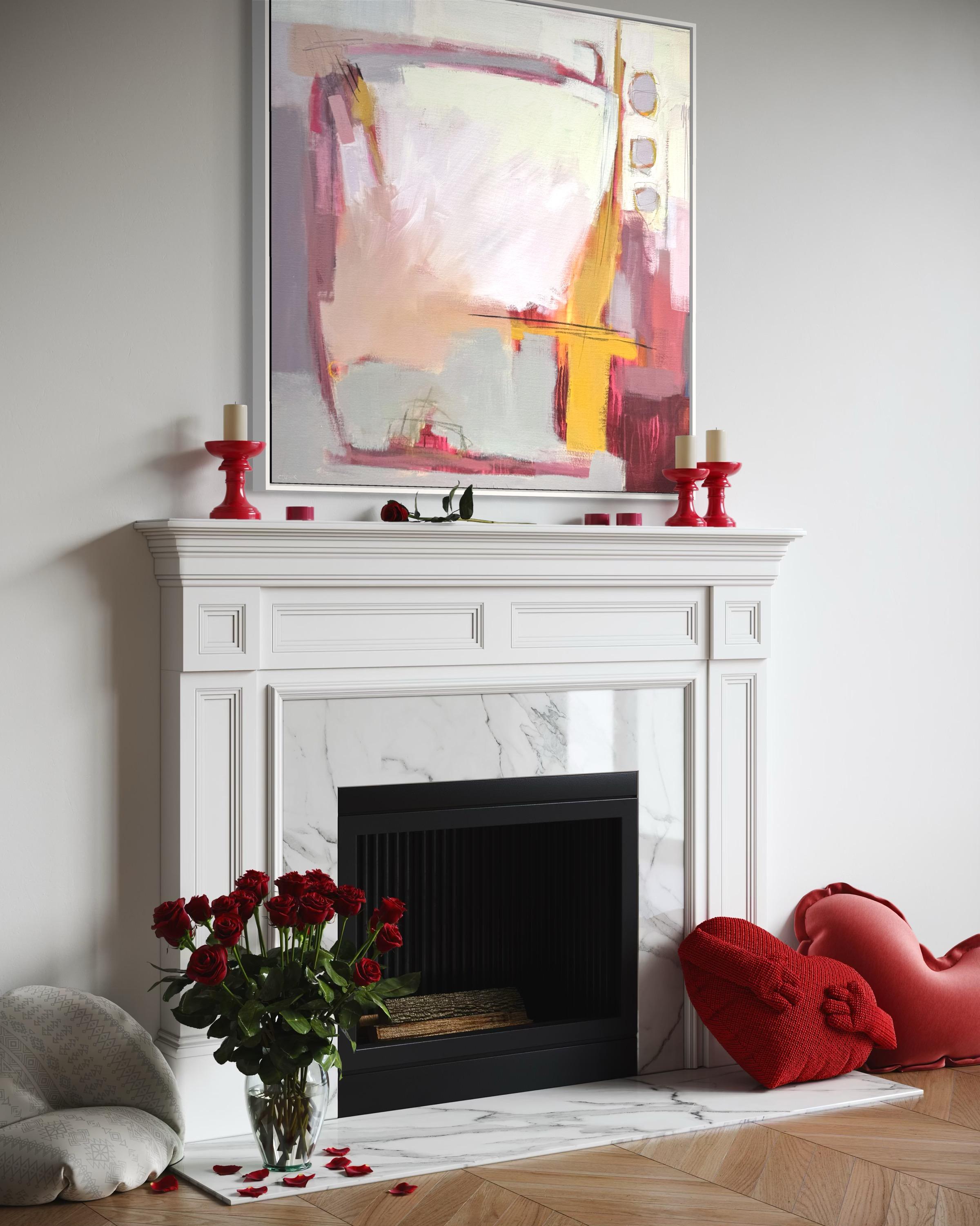When The Blossom Came, Contemporary, Abstract, Original For Sale 1