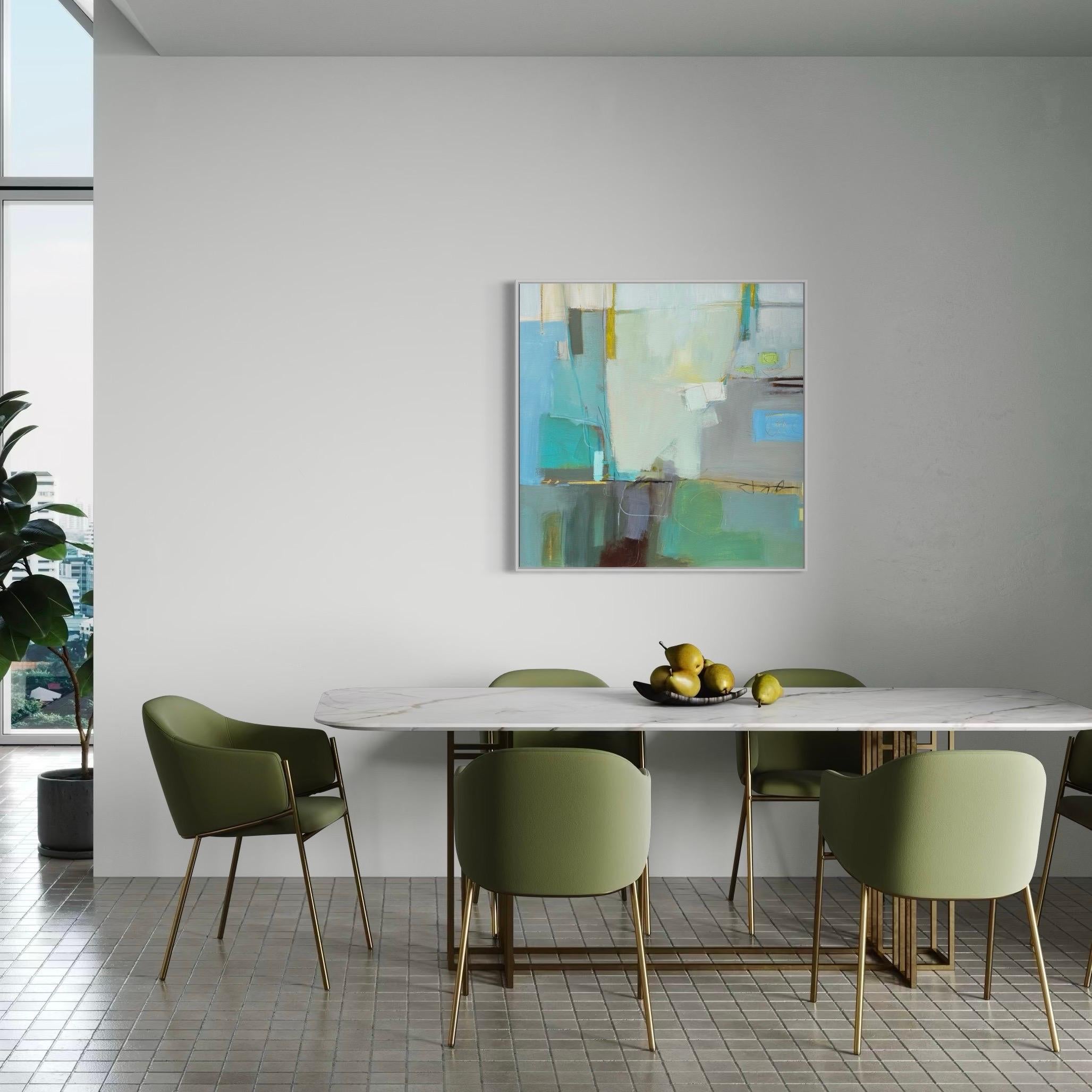 Orilla informal - Painting Abstracto de Camilla Clarke