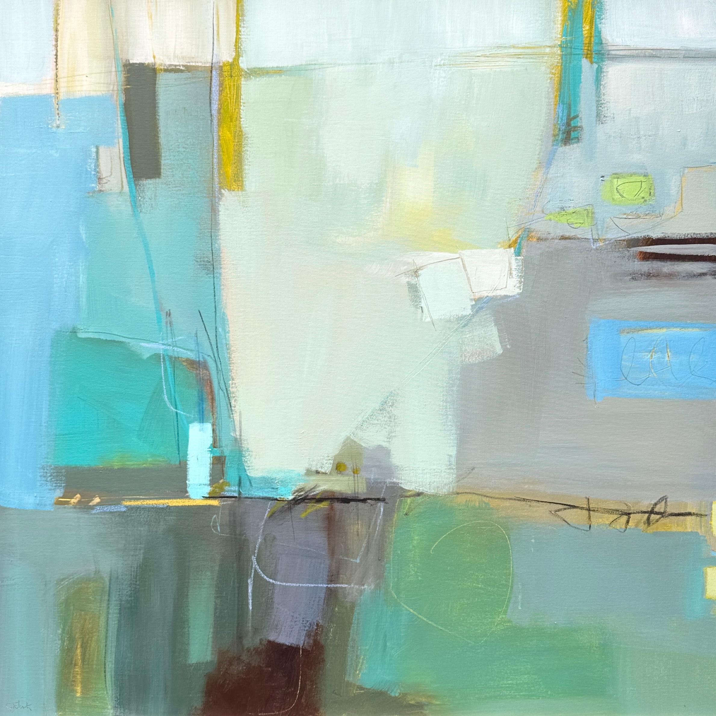 Landscape Painting de Camilla Clarke - Orilla informal