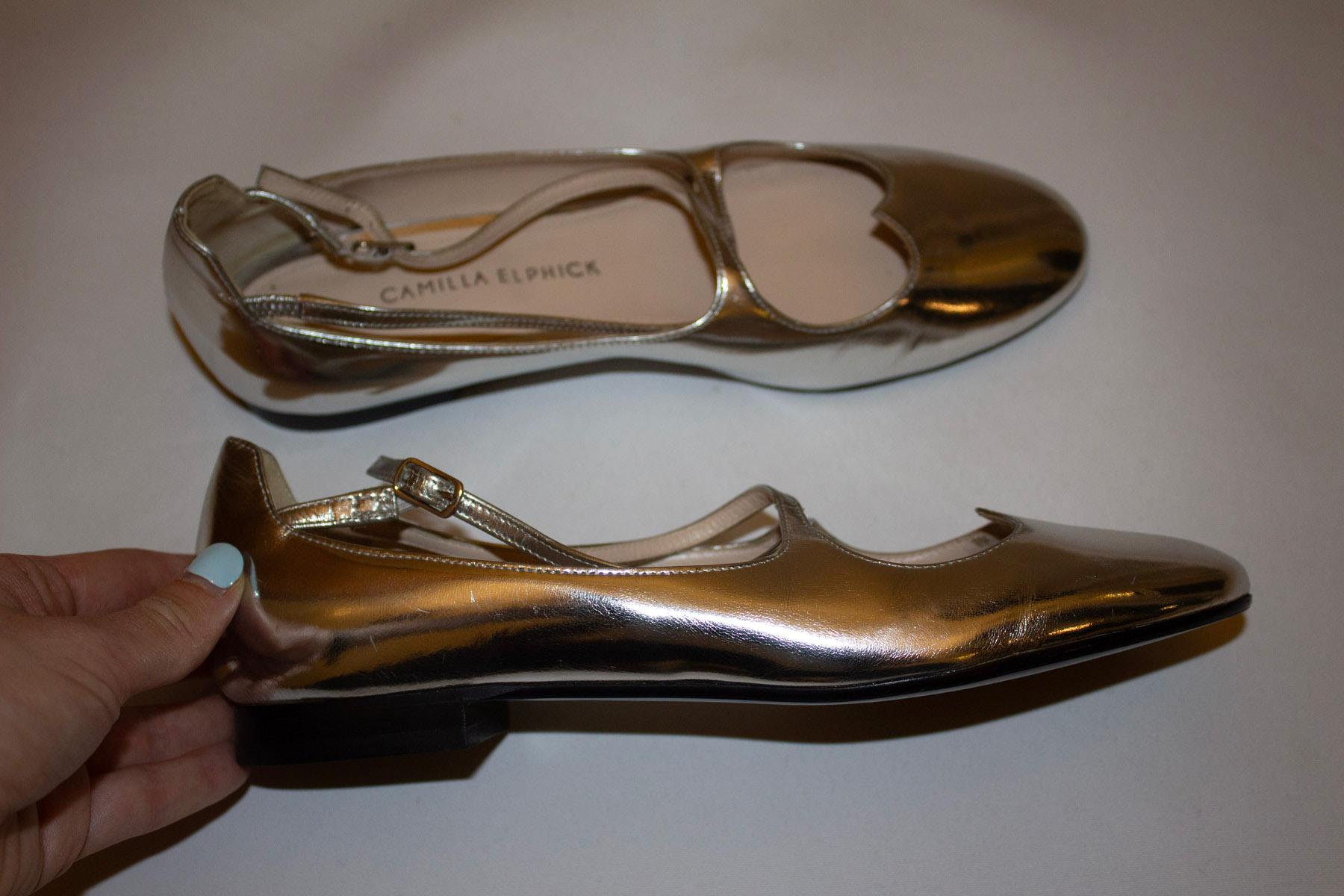 Women's or Men's Camilla Elphick Silver Shoes For Sale