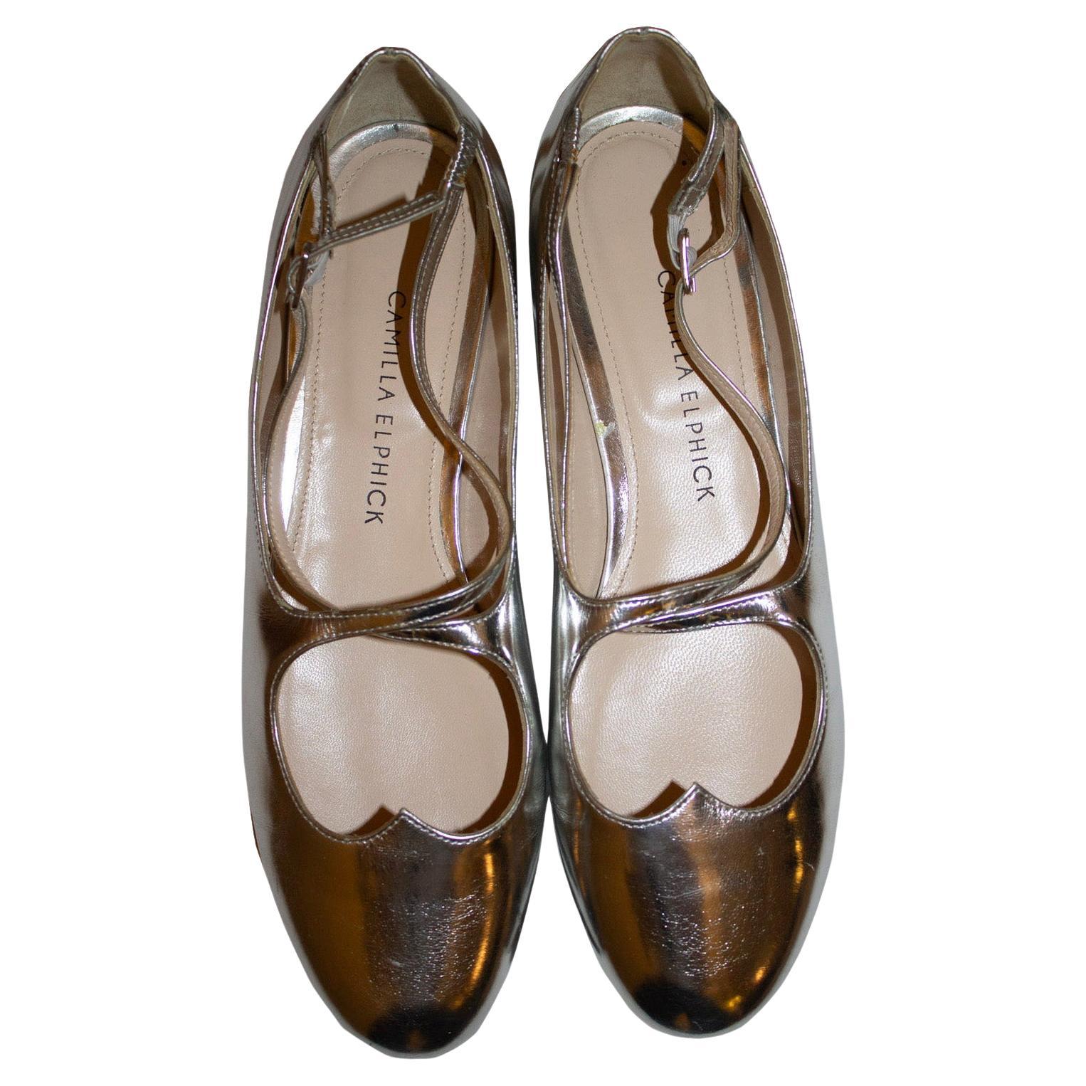 Camilla Elphick Silver Shoes
