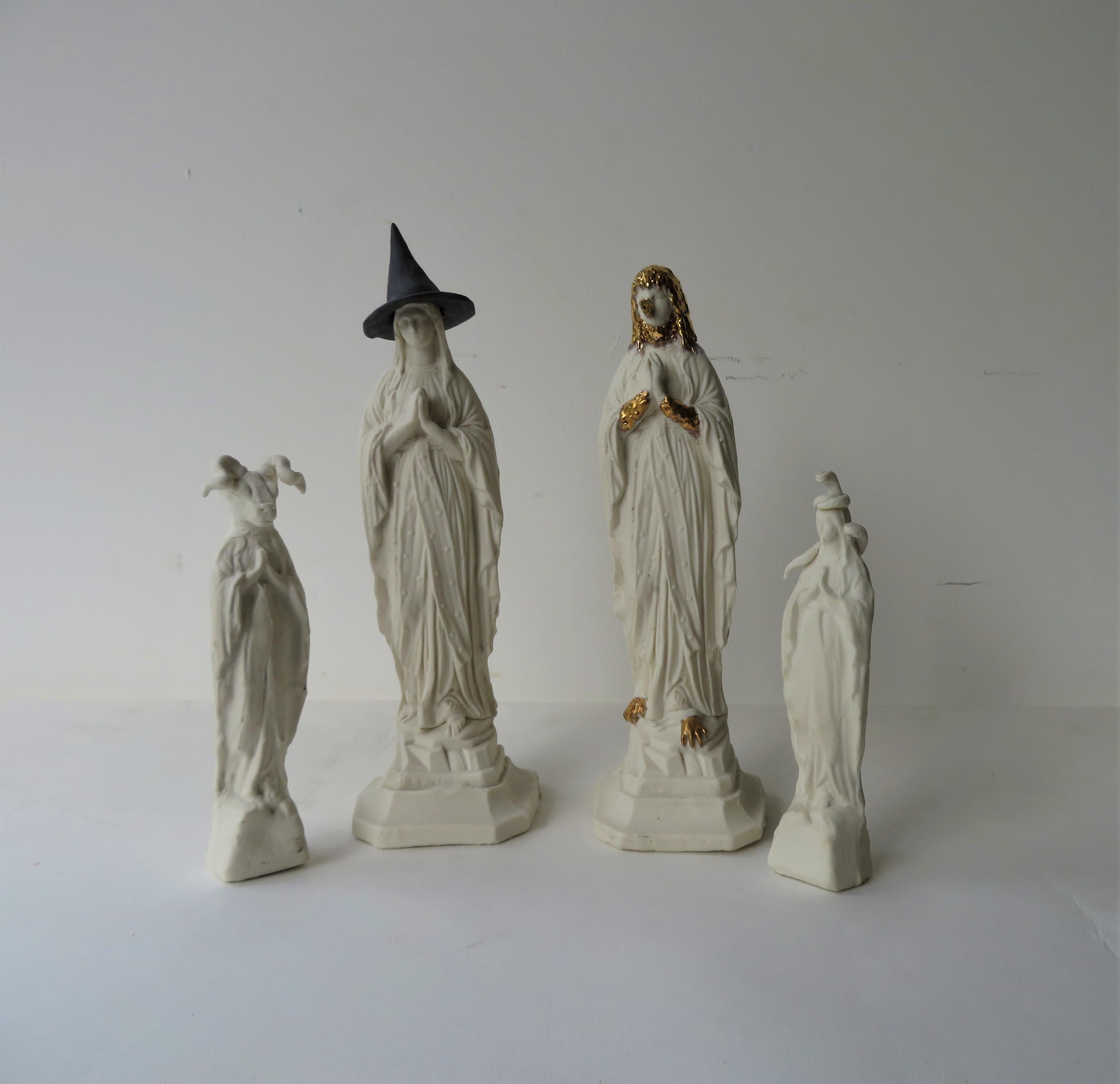 Altered Madonnas, Camilla Hanney, 2020, Cast and handbuilt porcelain