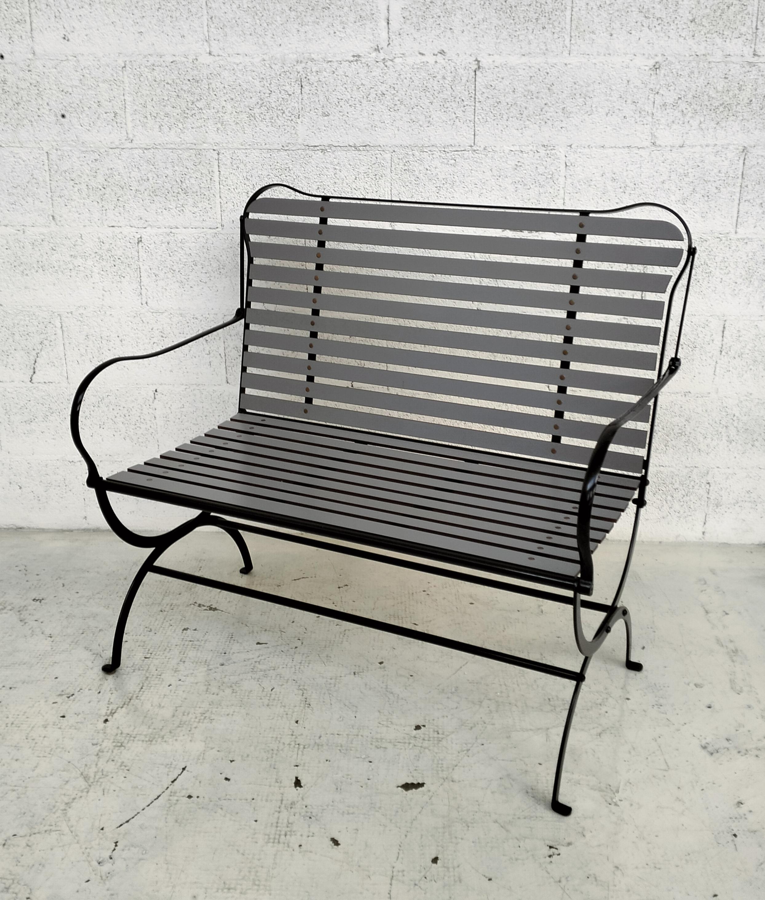 Camilla Metallbank aus Metall von Achille Castiglioni und Giancarlo Pozzi für Zanotta 80er Jahre im Angebot 4
